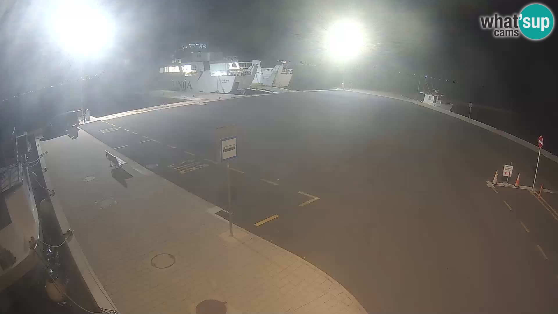 Tkon Live cam – ferry – Dalmatie – Croatie