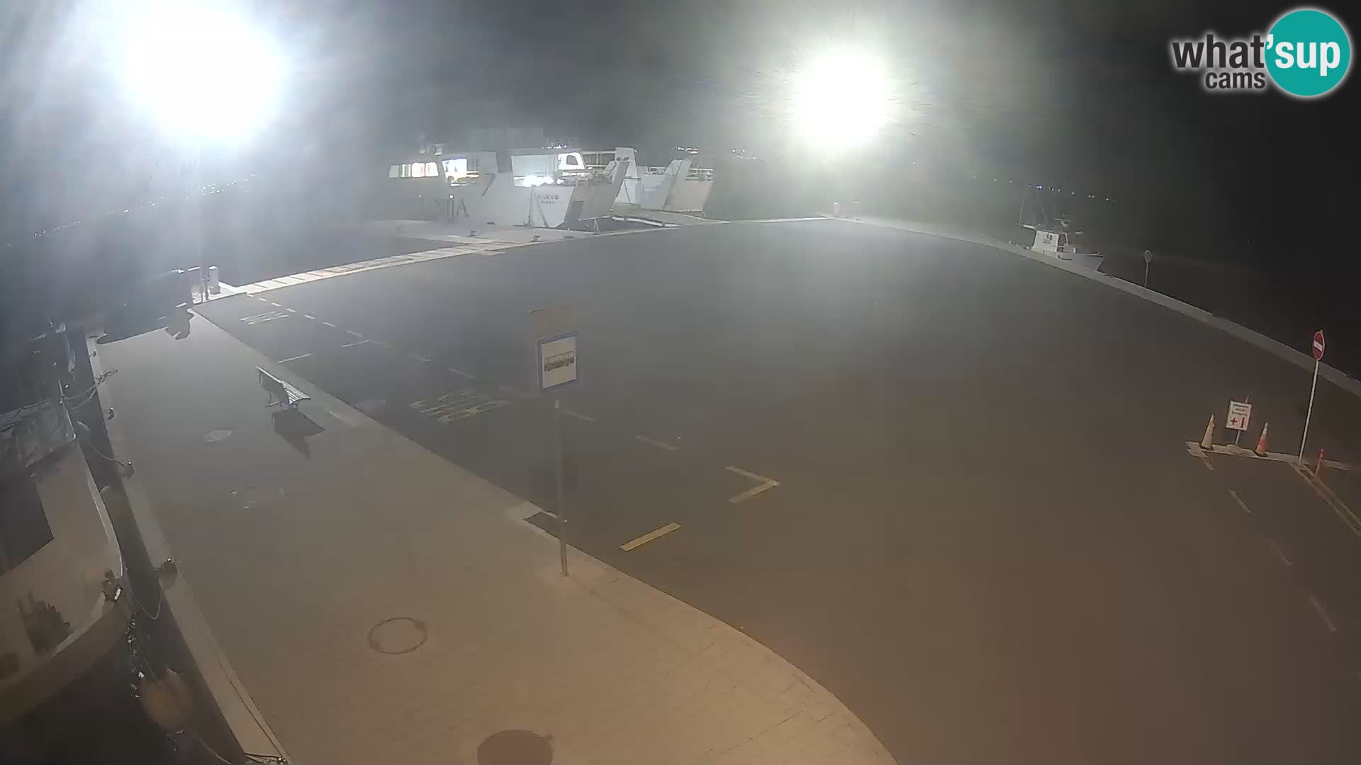 Tkon Live cam – ferry – Dalmatie – Croatie