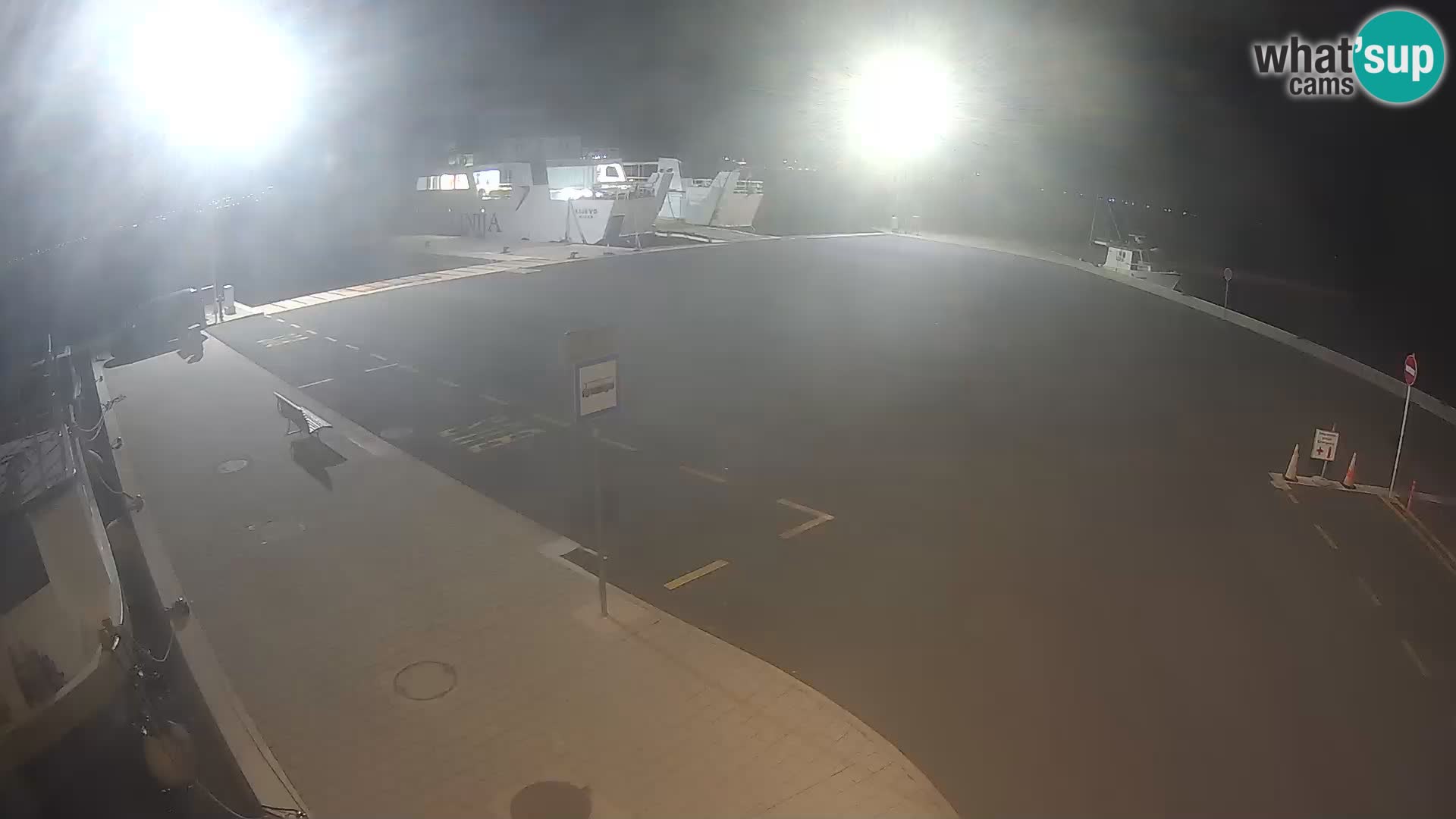 Tkon Live cam – ferry – Dalmatie – Croatie