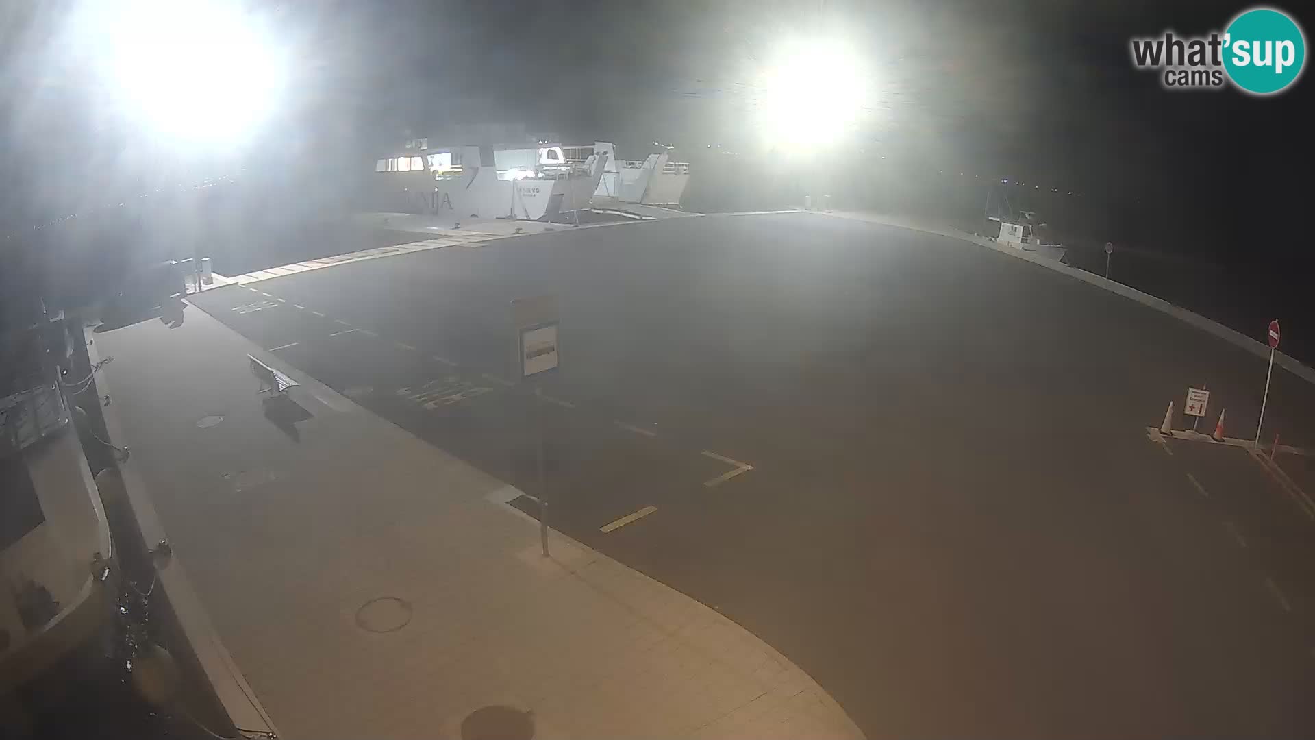 Tkon Live cam – ferry – Dalmatie – Croatie