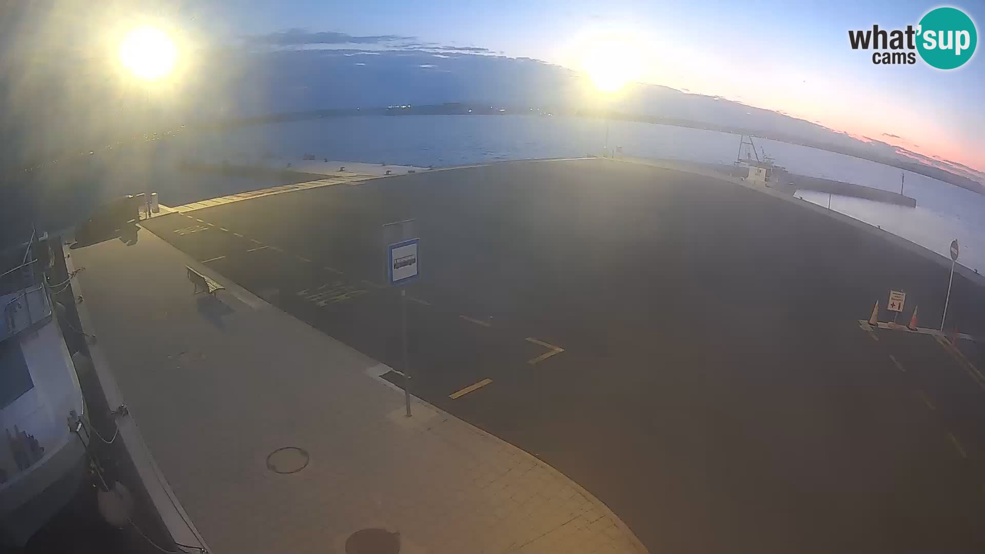 Tkon camera en vivo – Transportar – Dalmacia – Croacia