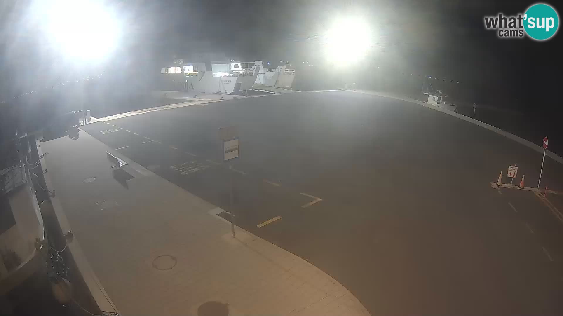 Tkon Live cam – ferry – Dalmatie – Croatie