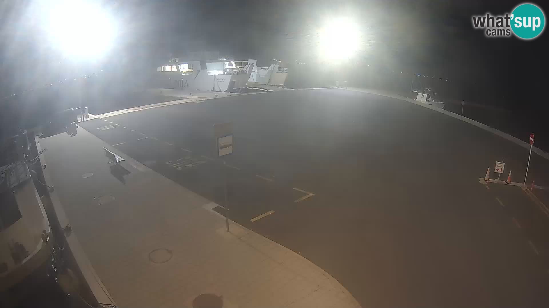 Tkon Live cam – ferry – Dalmatie – Croatie