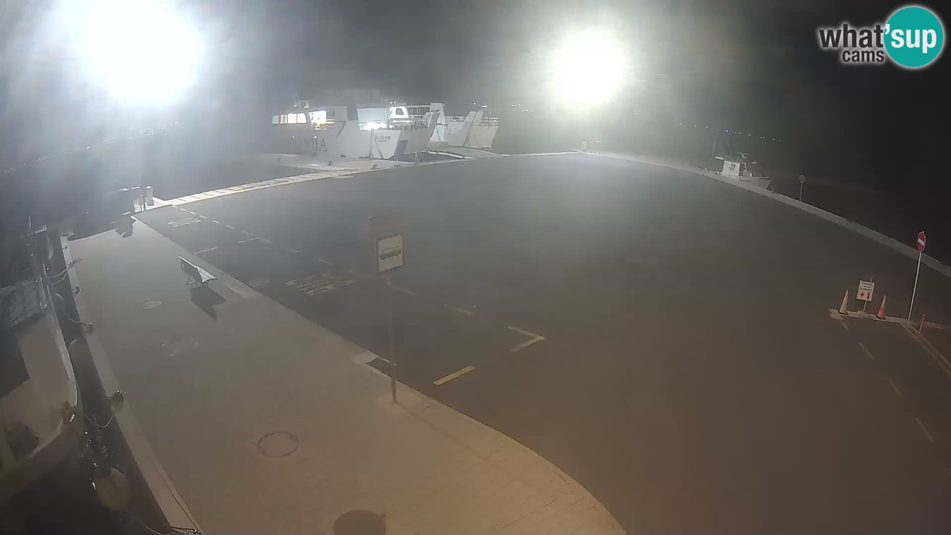 Tkon Live cam – ferry – Dalmatie – Croatie