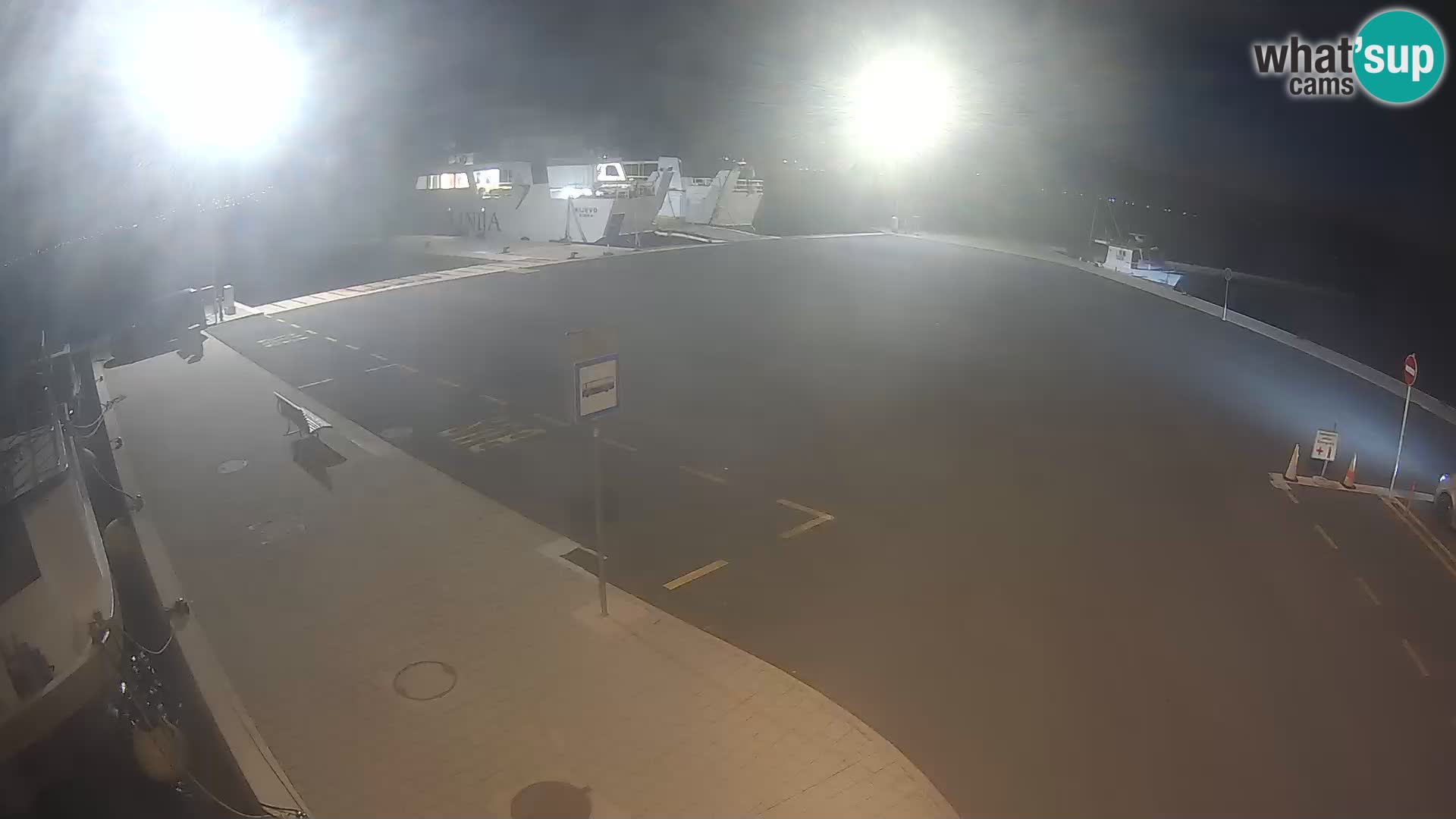 Tkon Live cam – ferry – Dalmatie – Croatie