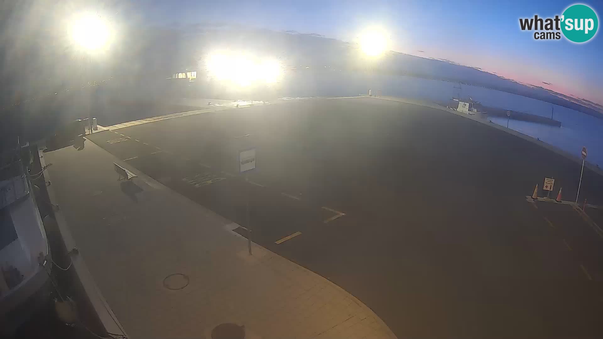 Tkon Live cam – ferry – Dalmatie – Croatie