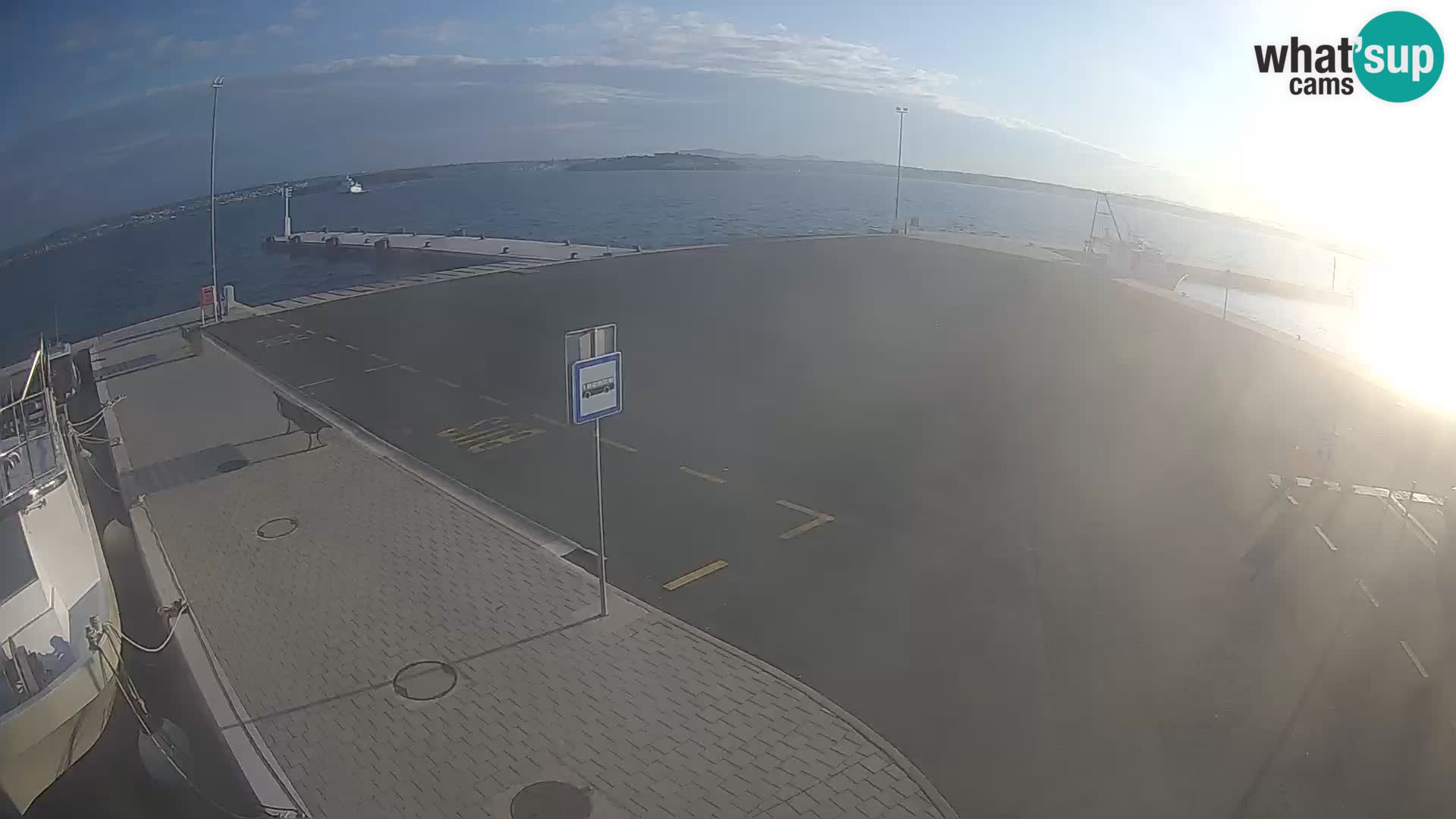 Tkon Live cam – ferry – Dalmatia – Croatia