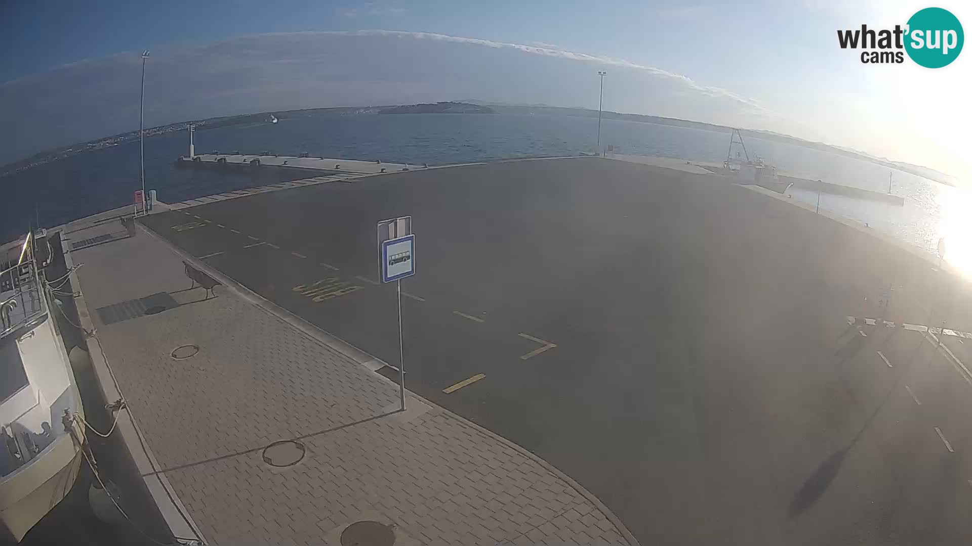 Tkon Live cam – ferry – Dalmatia – Croatia