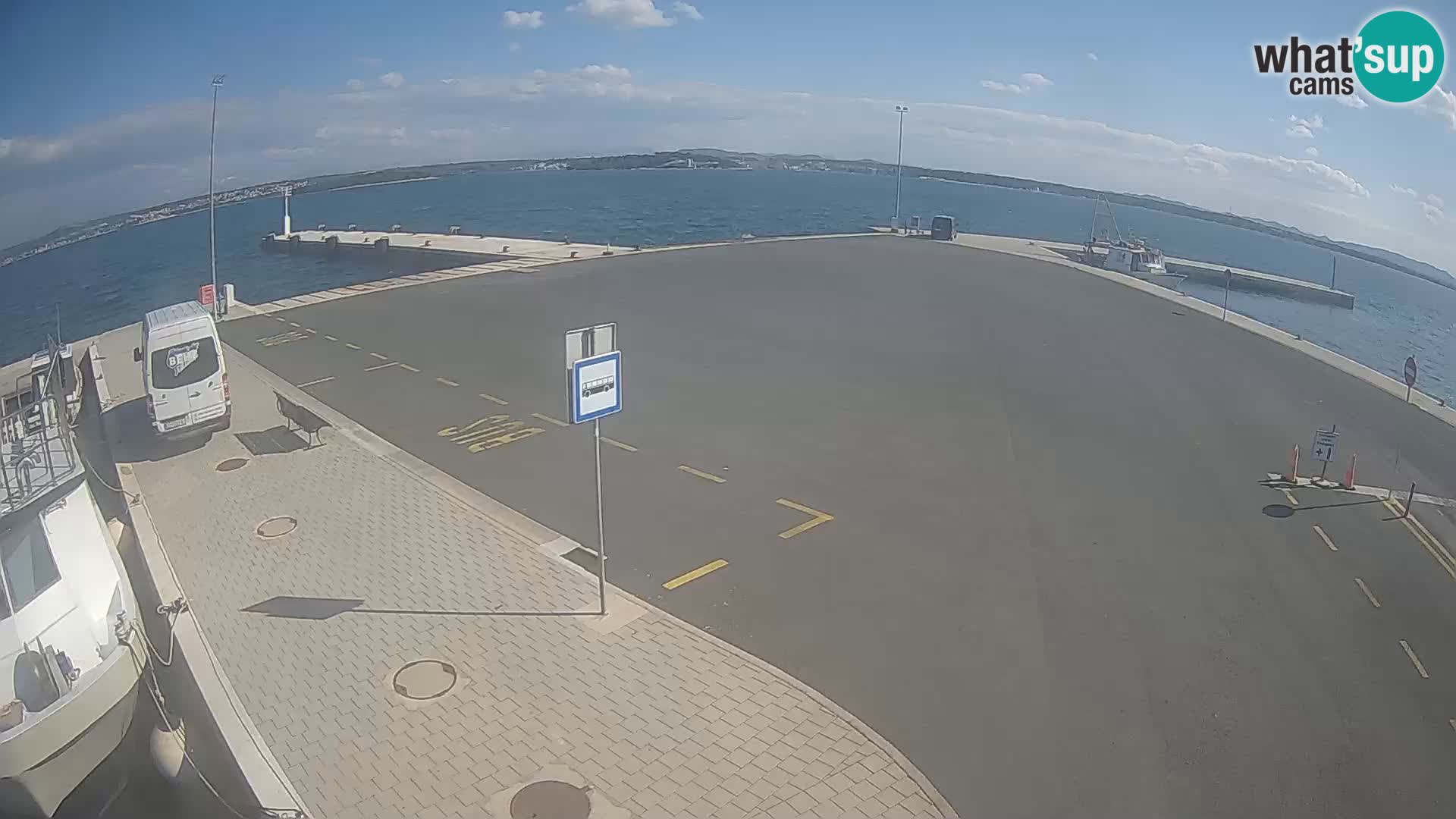 Tkon Live cam – traghetto – Dalmazia – Croazia