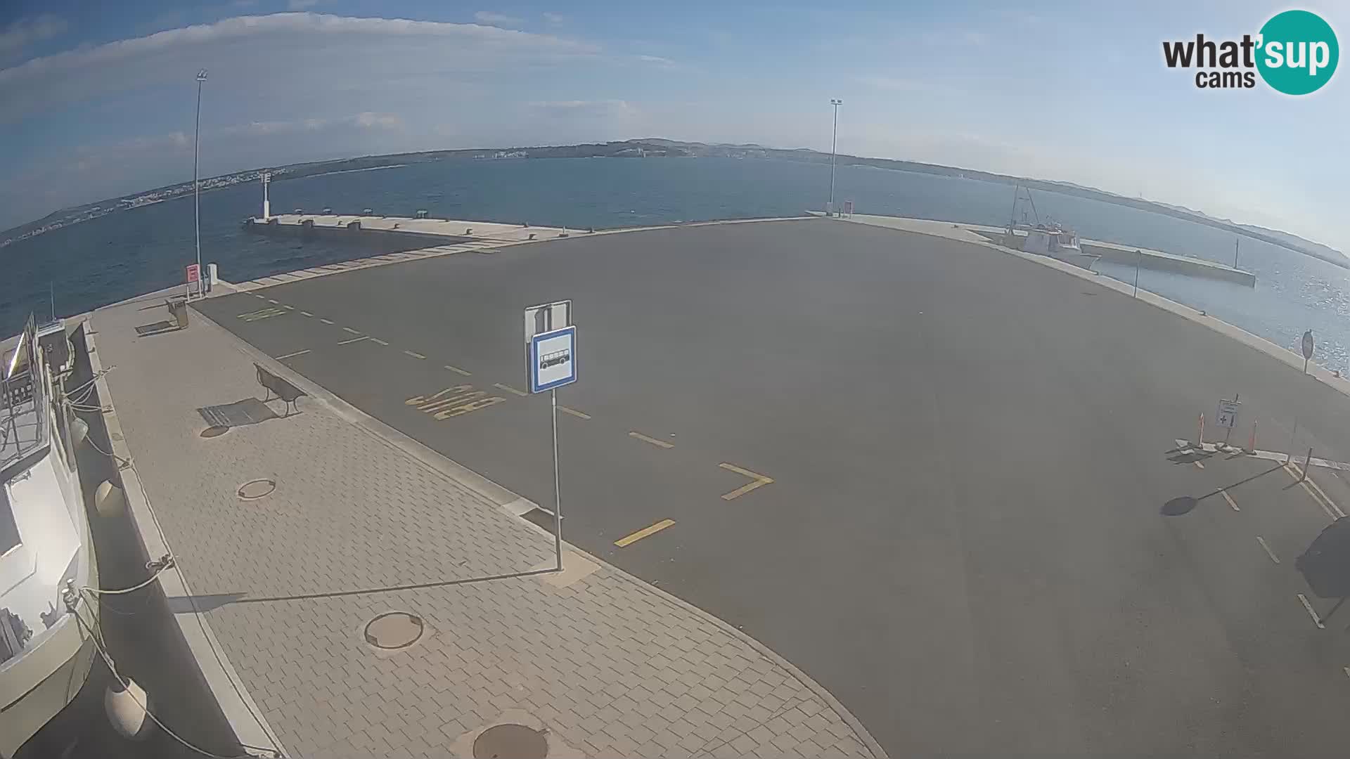 Tkon camera en vivo – Transportar – Dalmacia – Croacia