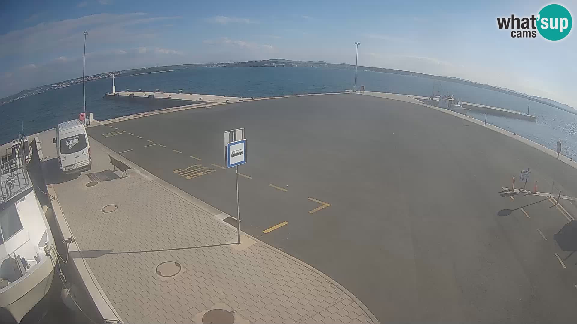 Tkon Live cam – ferry – Dalmatia – Croatia