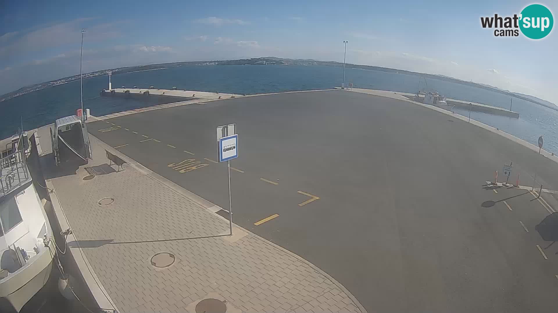 Tkon Live cam – traghetto – Dalmazia – Croazia