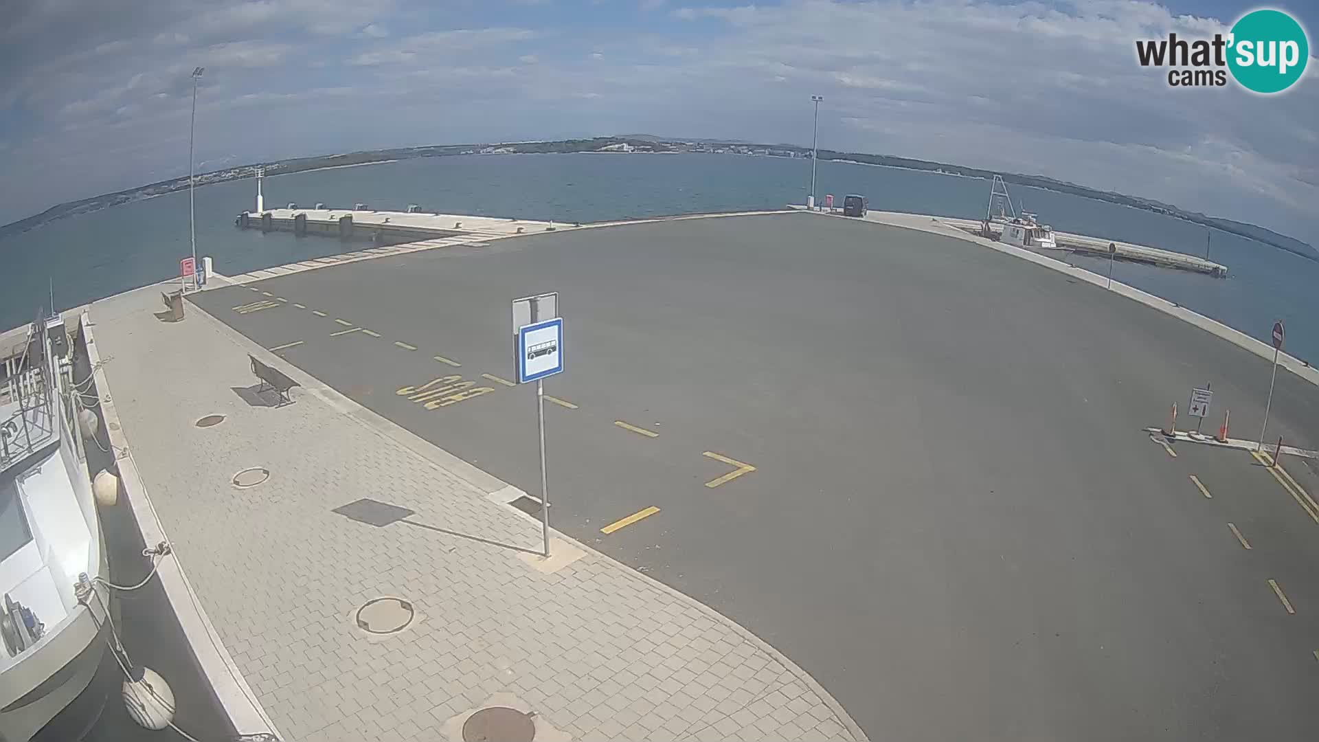 Tkon Live cam – ferry – Dalmatia – Croatia