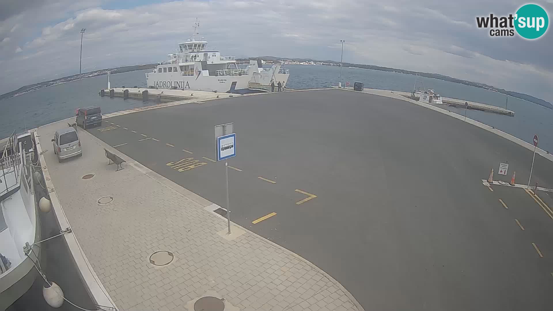 Tkon Live cam – traghetto – Dalmazia – Croazia