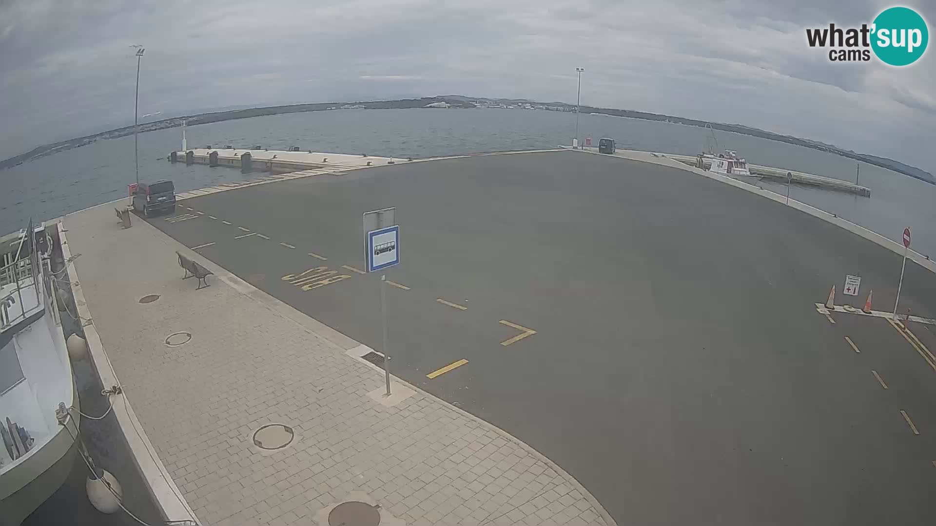Tkon Live cam – ferry – Dalmatia – Croatia