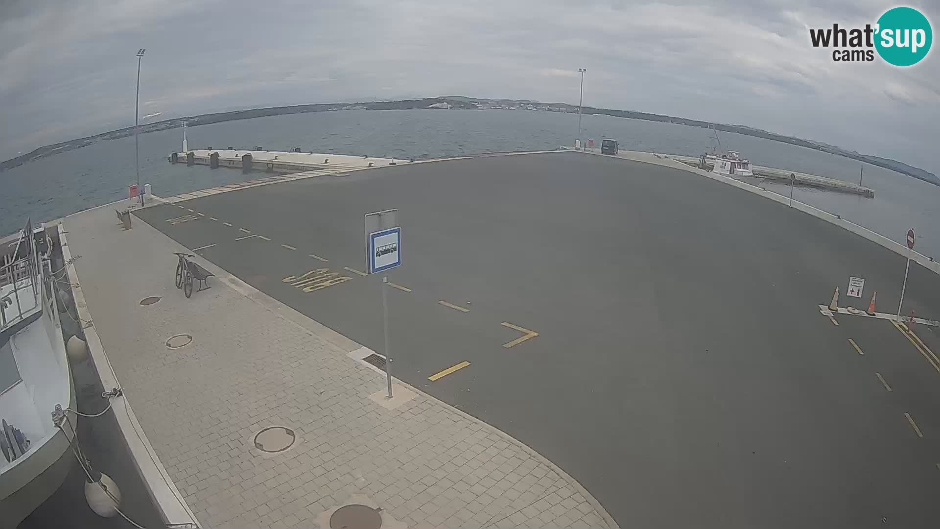 Tkon Live cam – ferry – Dalmatia – Croatia