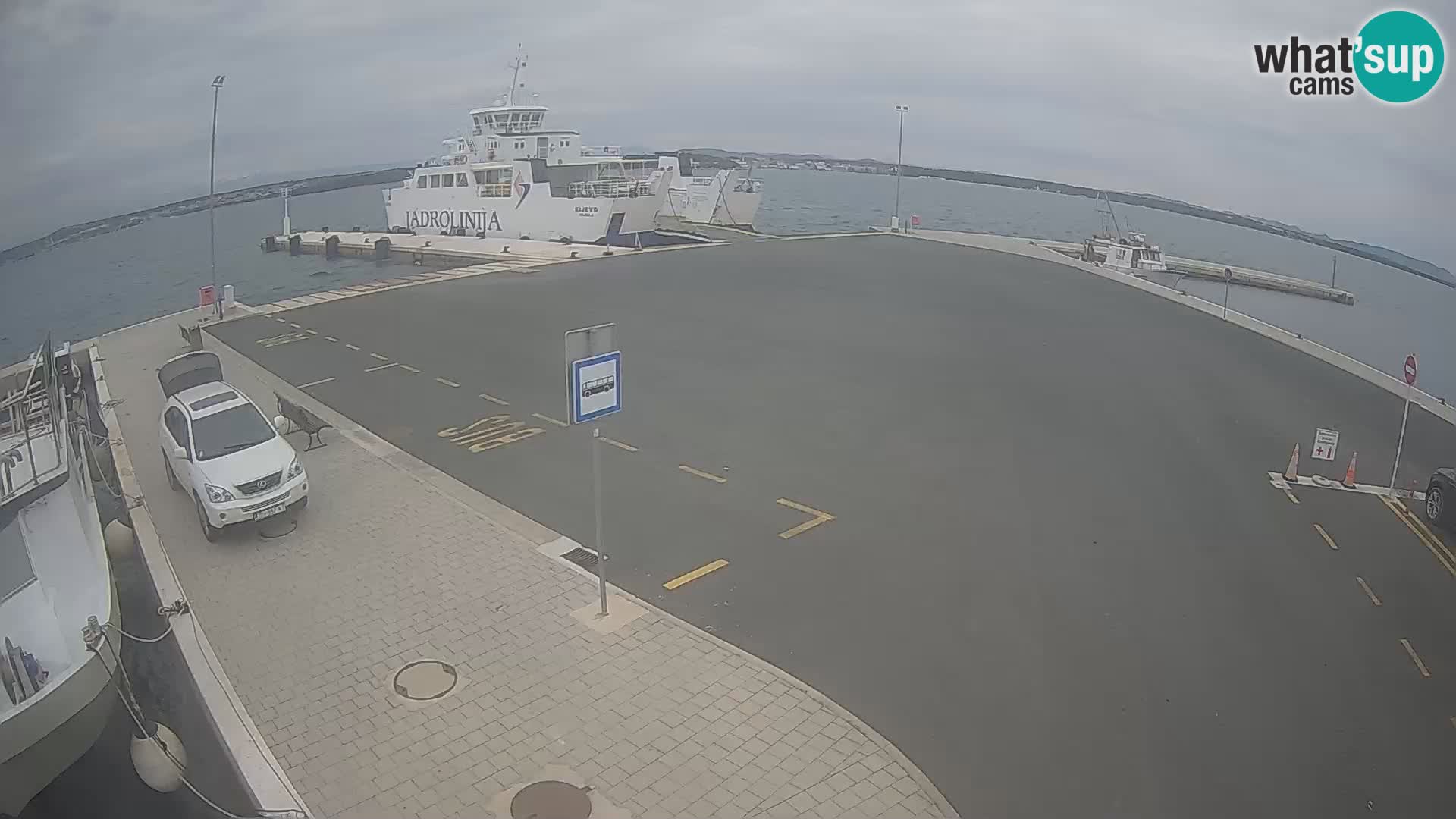 Tkon Live cam – ferry – Dalmatia – Croatia