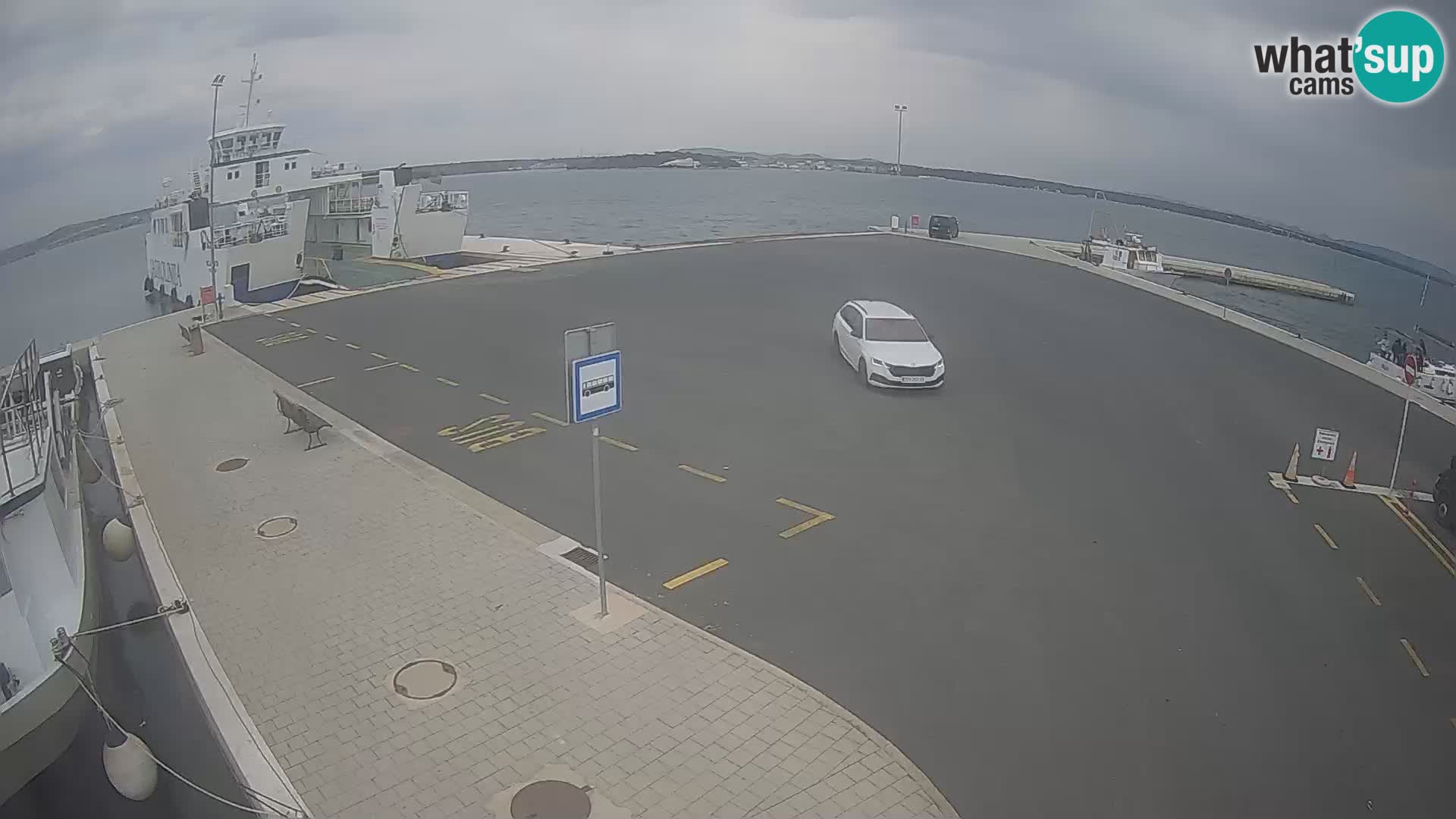 Tkon Live cam – ferry – Dalmatia – Croatia