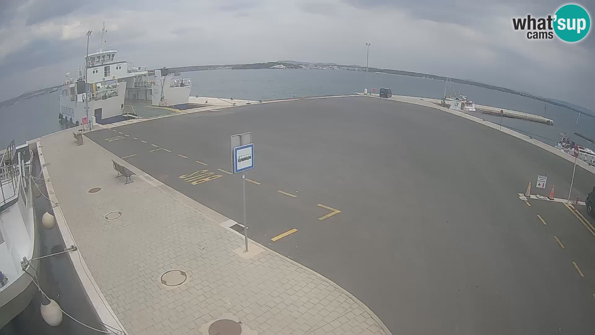 Tkon Live cam – ferry – Dalmatia – Croatia