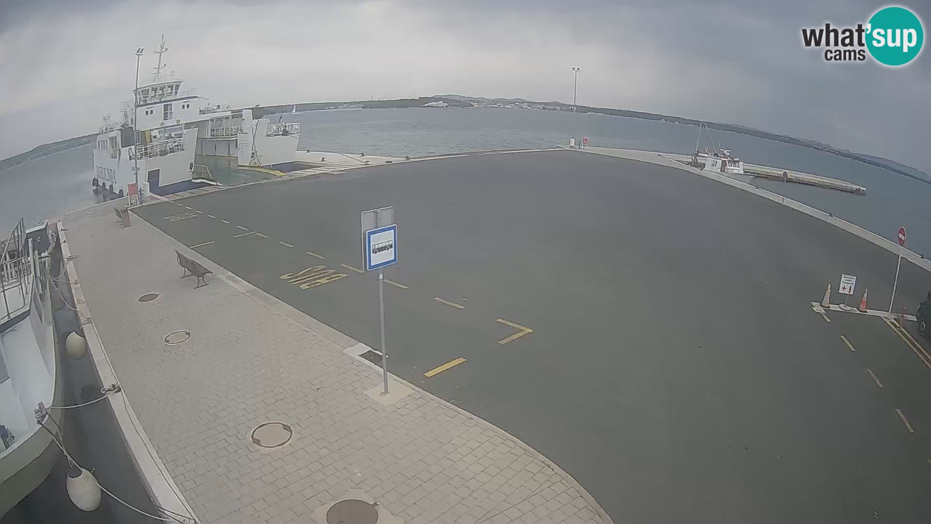 Tkon Live cam – ferry – Dalmatia – Croatia