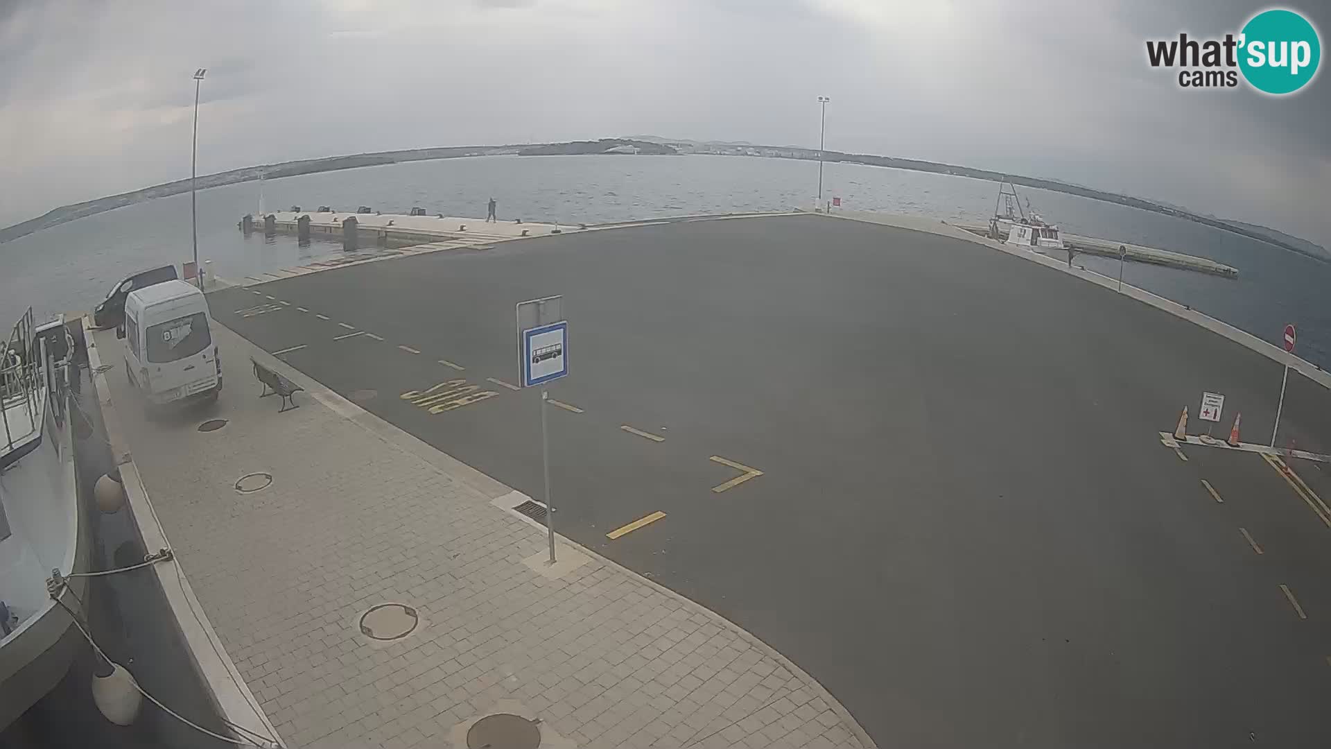 Tkon Live cam – ferry – Dalmatia – Croatia