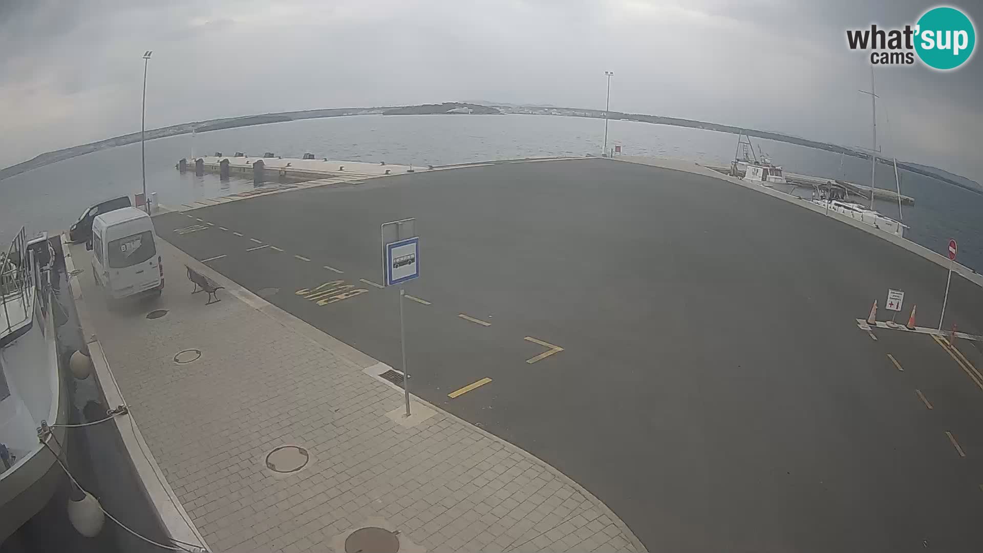 Tkon Live cam – ferry – Dalmatia – Croatia