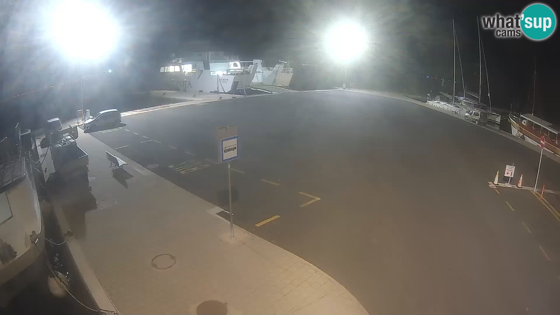 Tkon camera en vivo – Transportar – Dalmacia – Croacia