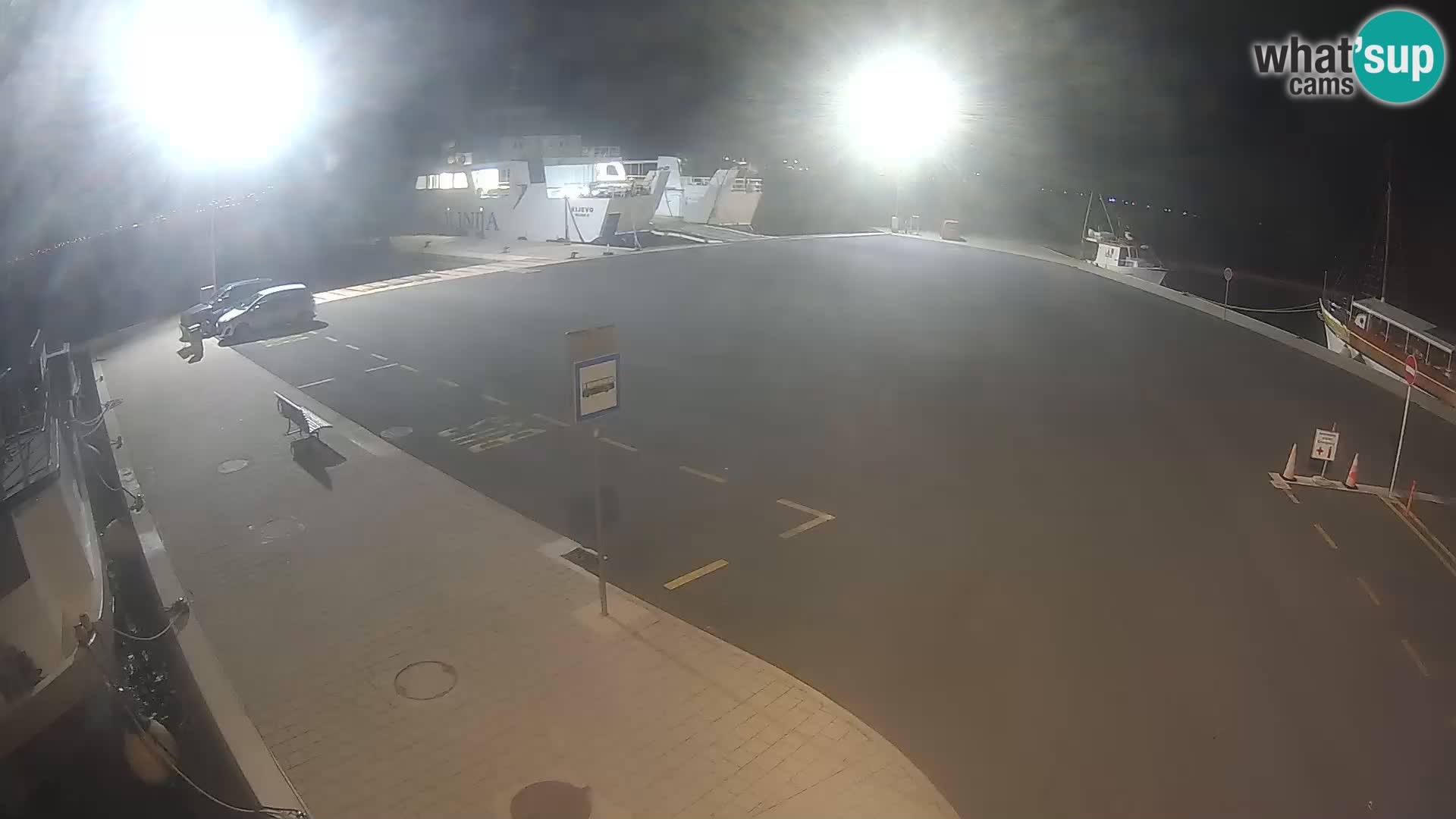 Tkon Live cam – ferry – Dalmatia – Croatia