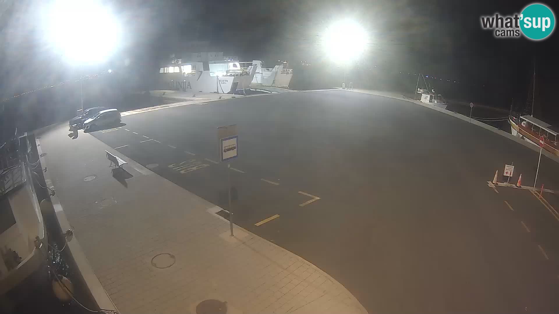 Tkon Live cam – ferry – Dalmatia – Croatia