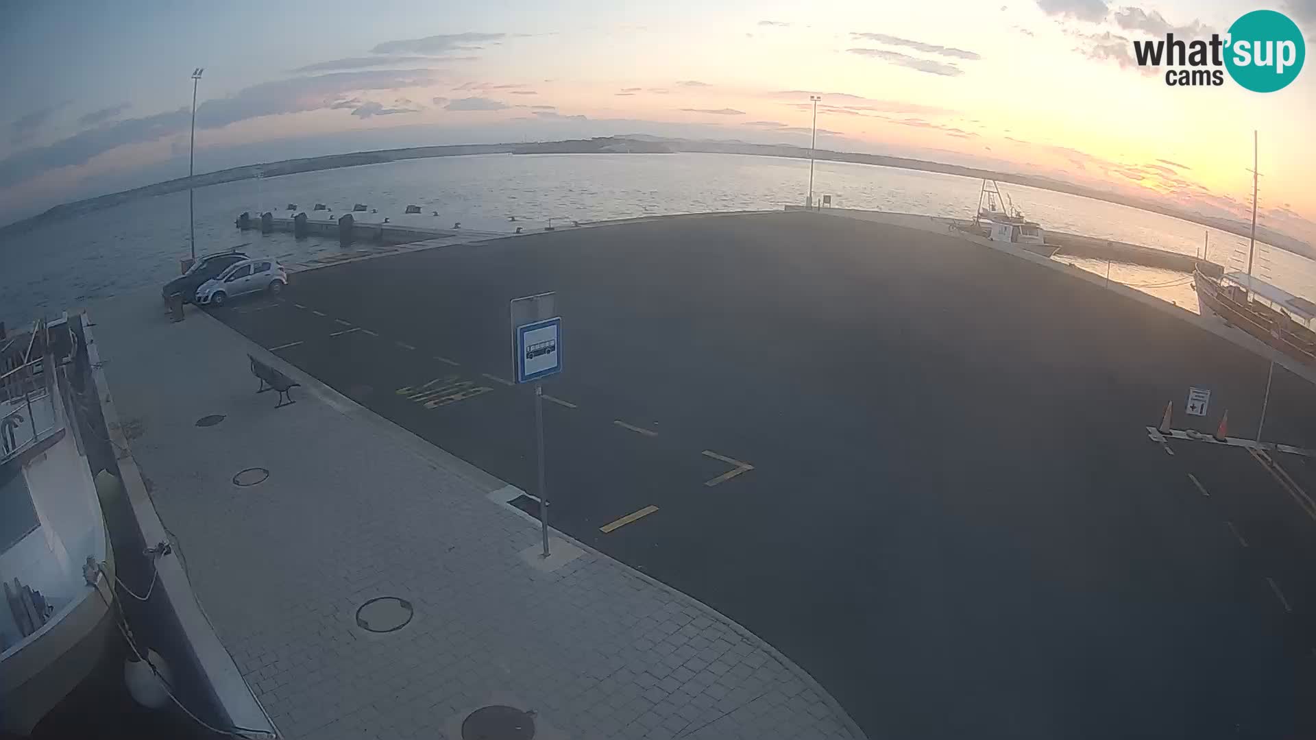 Tkon Live cam – ferry – Dalmatia – Croatia