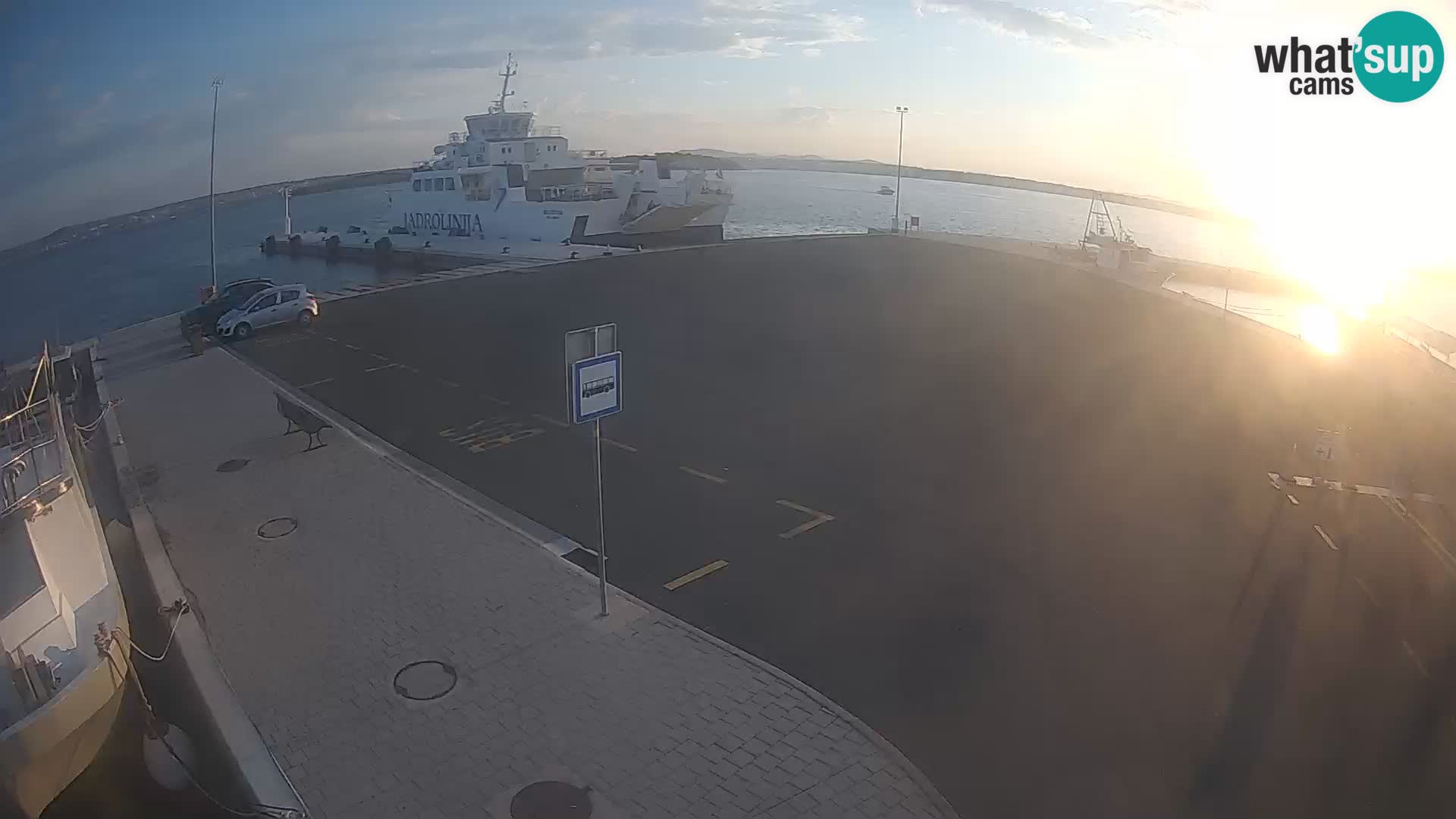 Tkon camera en vivo – Transportar – Dalmacia – Croacia