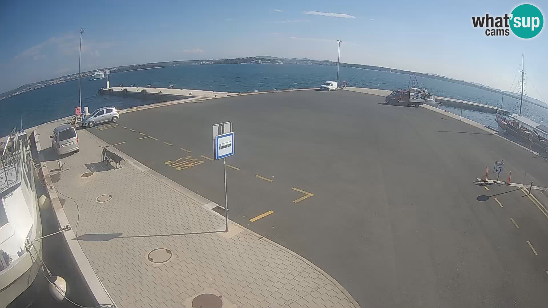 Tkon camera en vivo – Transportar – Dalmacia – Croacia