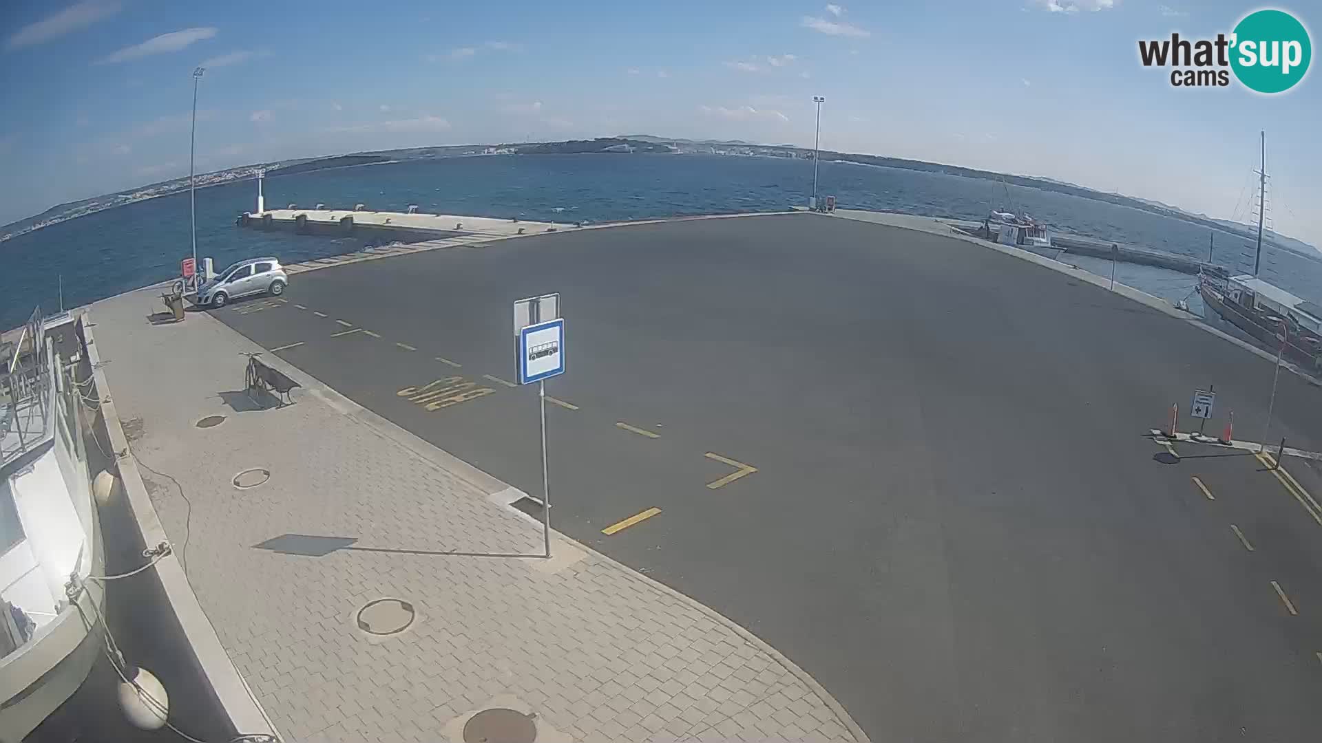 Tkon camera en vivo – Transportar – Dalmacia – Croacia