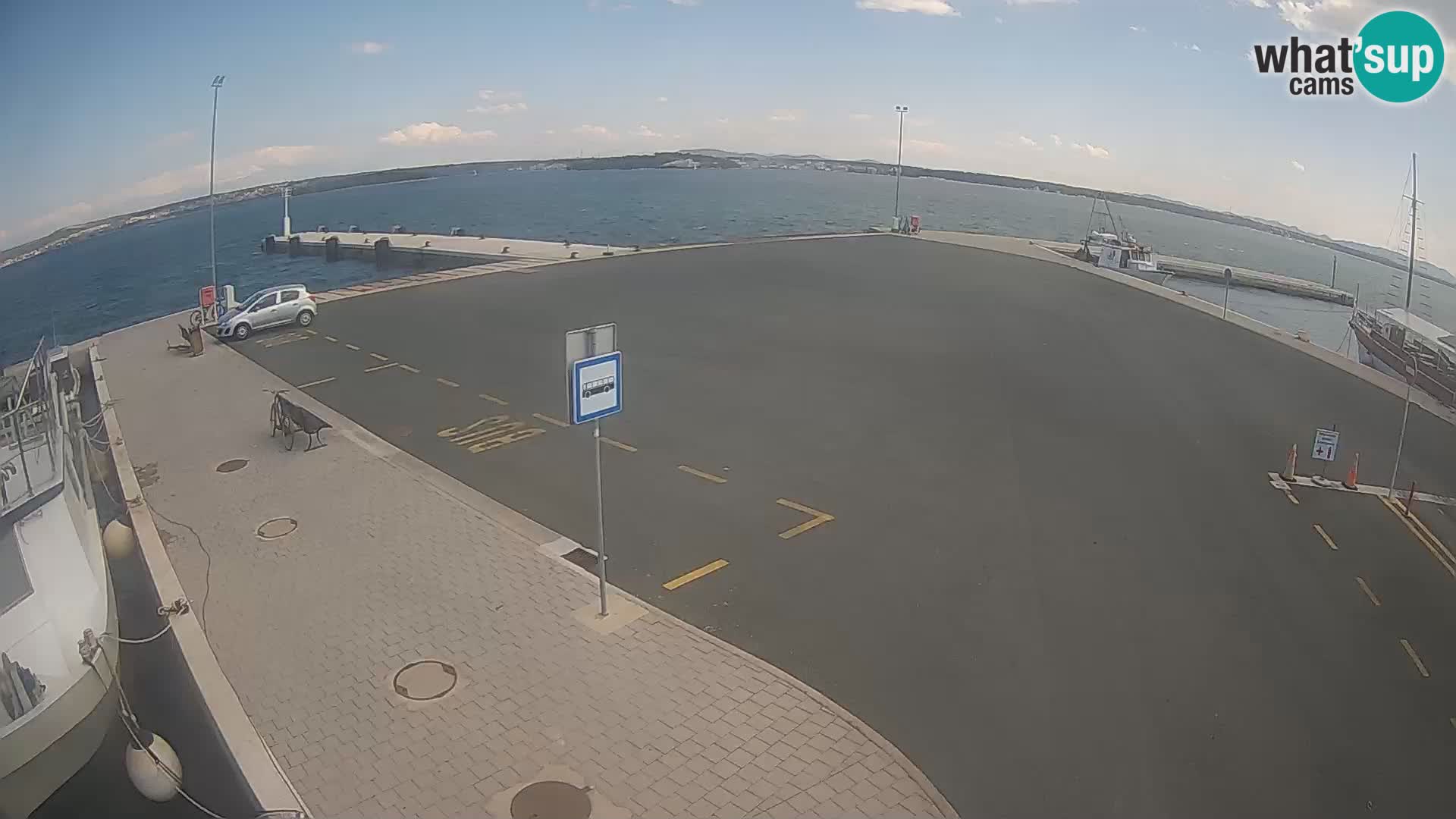 Tkon camera en vivo – Transportar – Dalmacia – Croacia