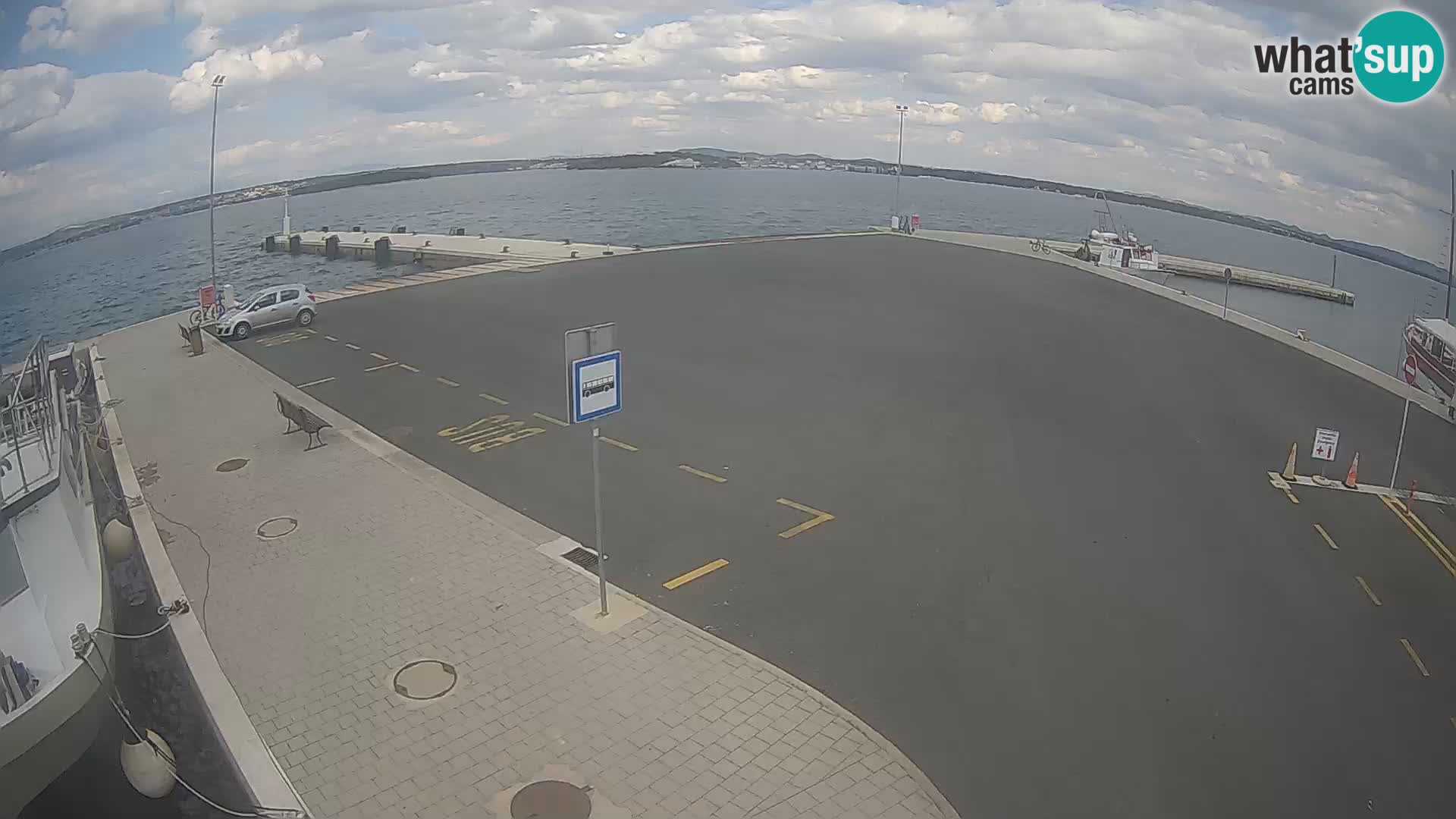 Tkon Live cam – traghetto – Dalmazia – Croazia