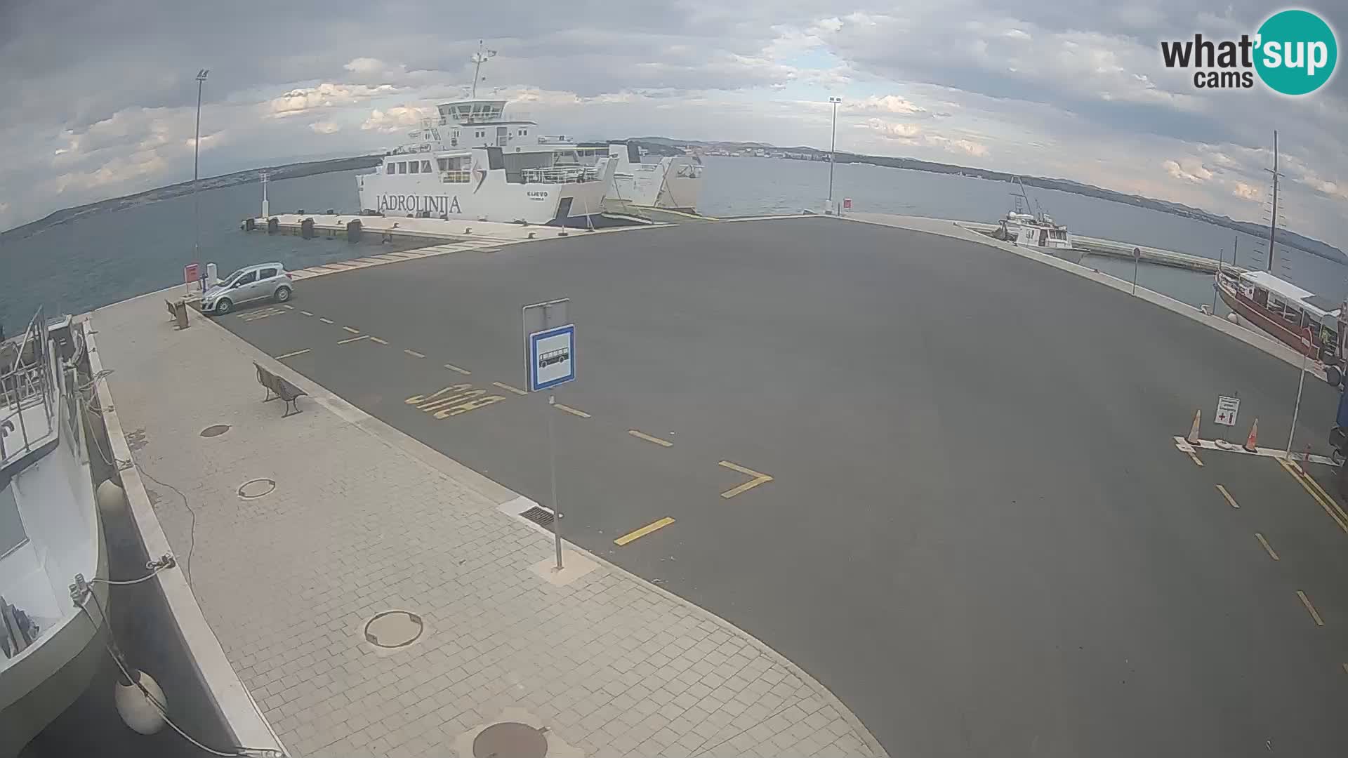 Tkon Live cam – Fähre – Dalmatien – Kroatien