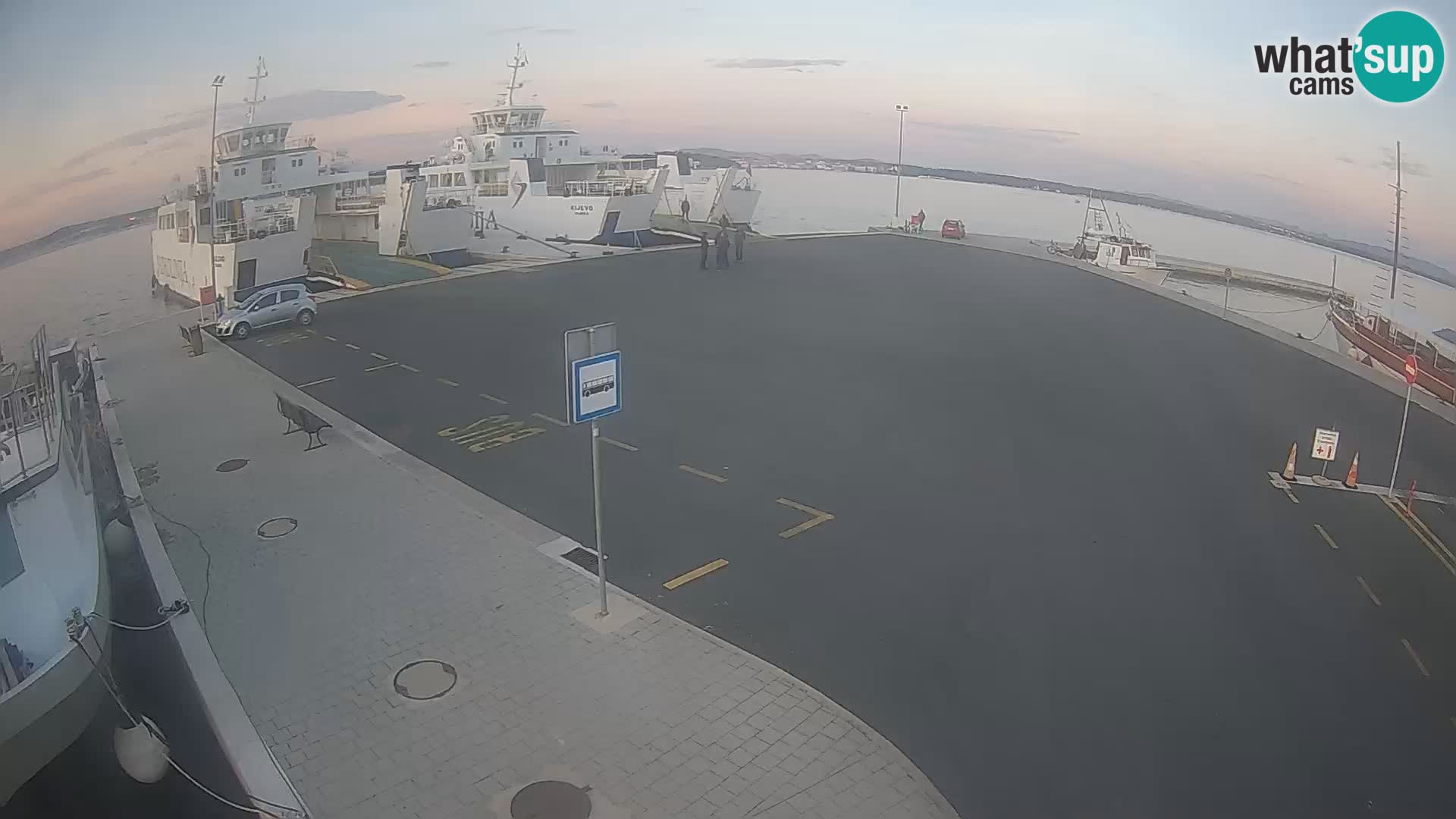 Tkon Live cam – ferry – Dalmatia – Croatia