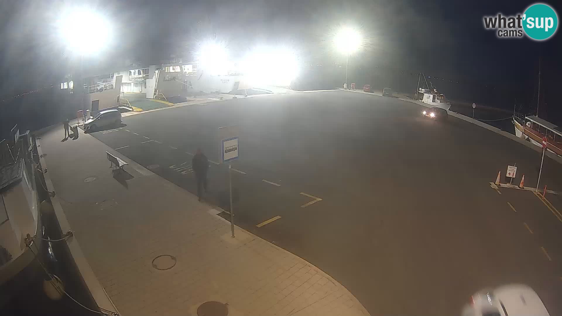 Tkon Live cam – Fähre – Dalmatien – Kroatien