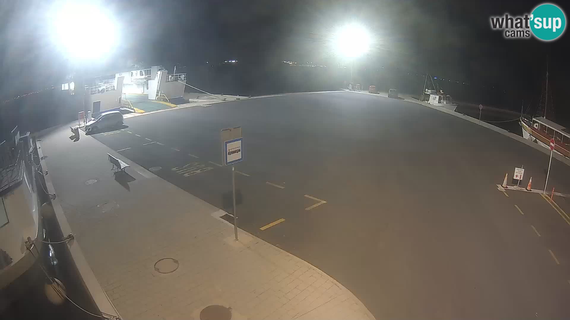 Tkon Live cam – traghetto – Dalmazia – Croazia