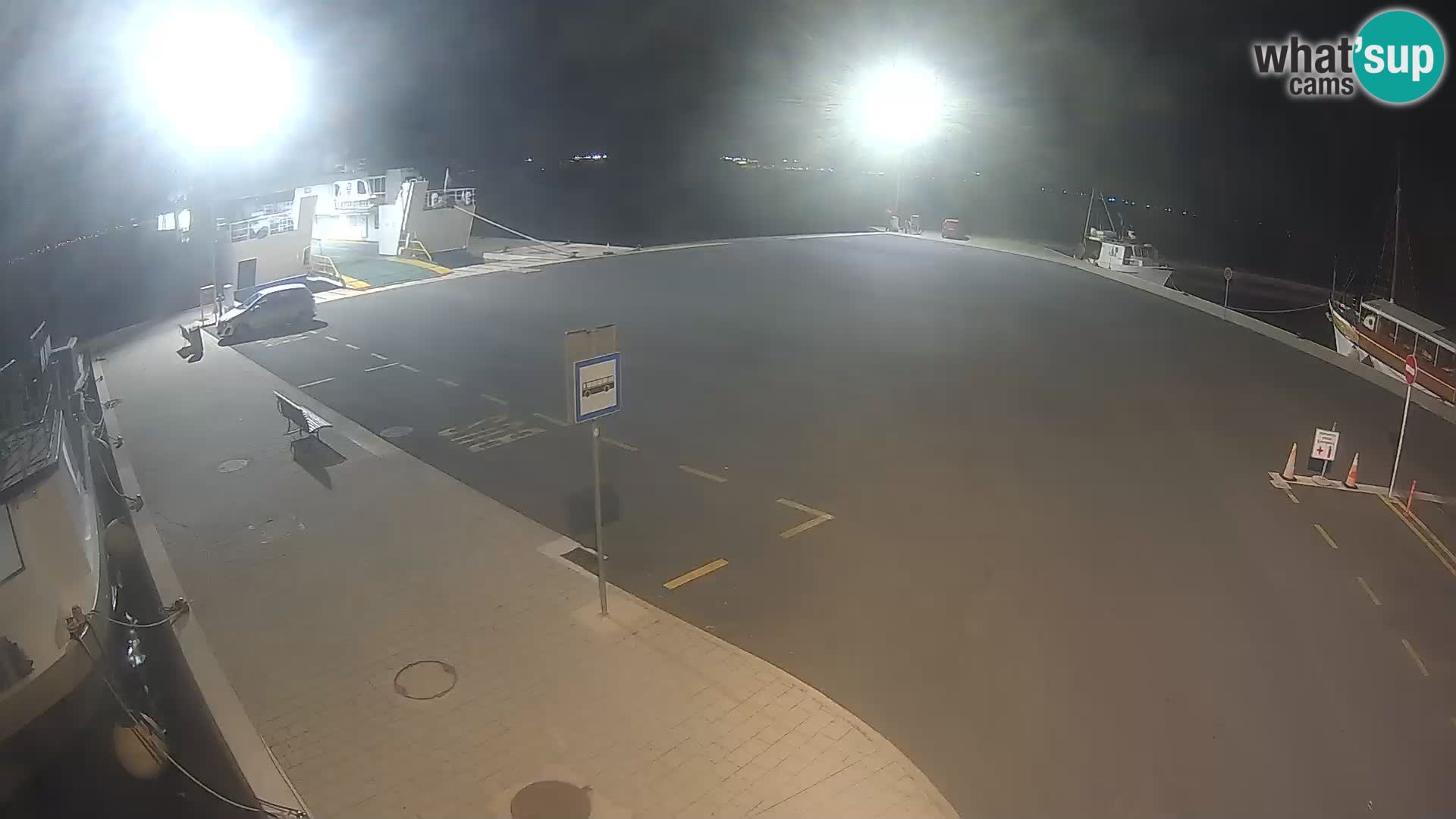 Tkon Live cam – ferry – Dalmatia – Croatia