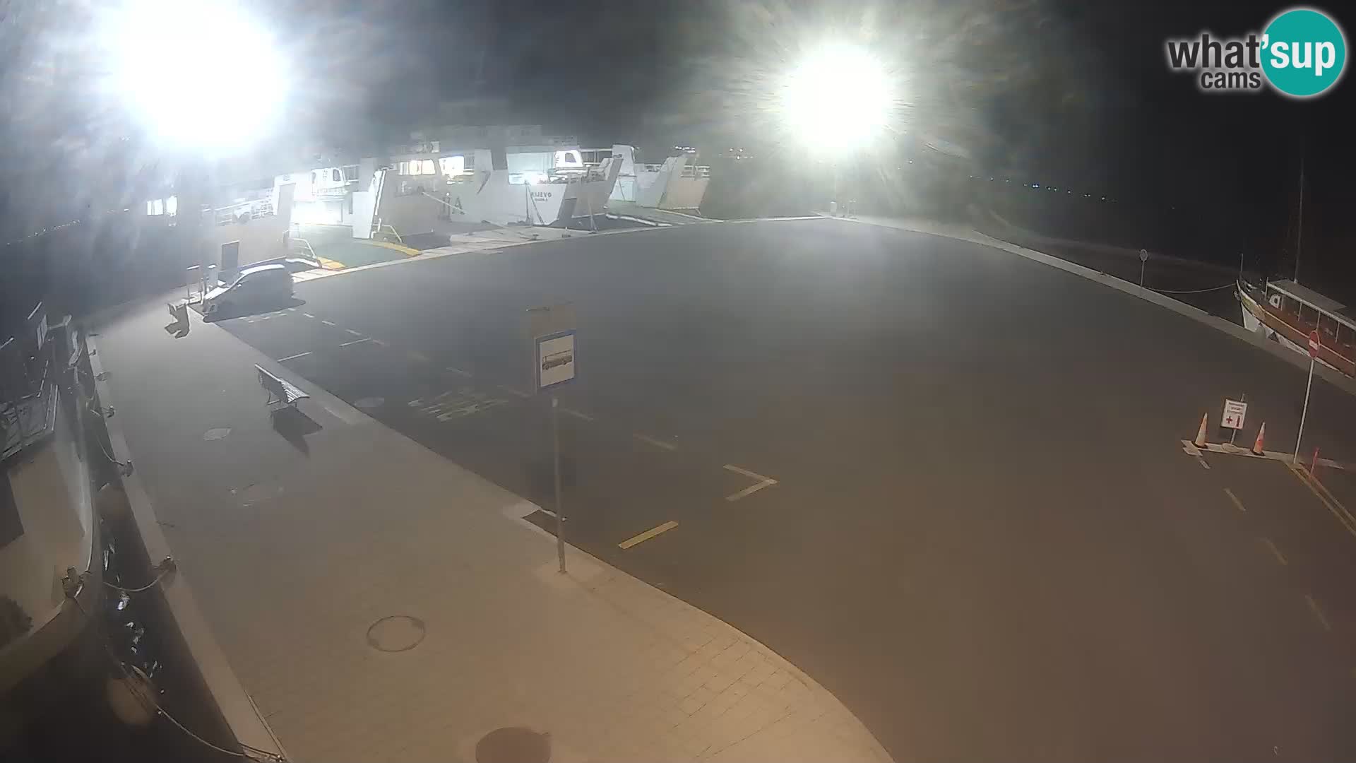 Tkon Live cam – ferry – Dalmatia – Croatia