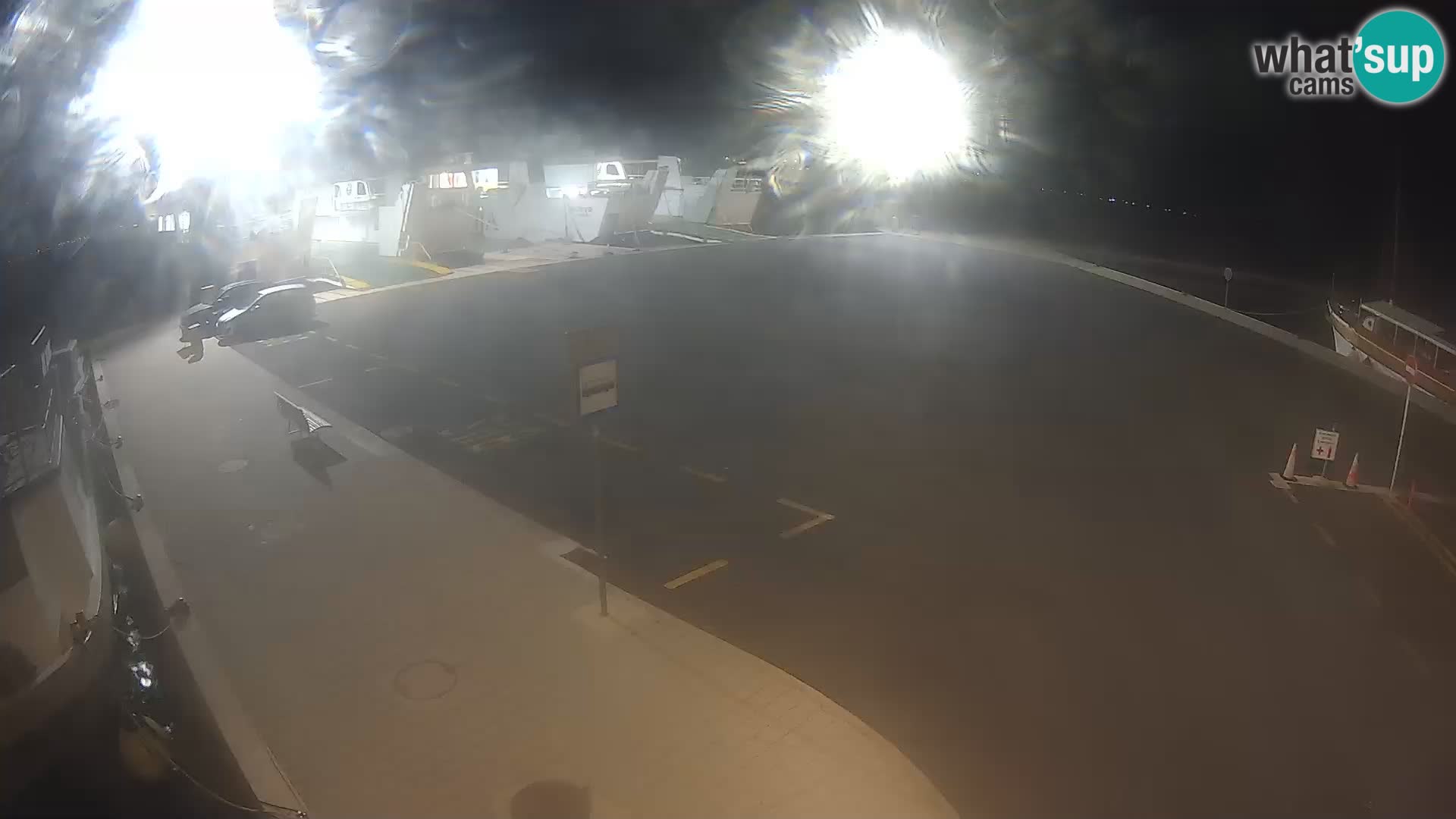 Tkon Live cam – ferry – Dalmatie – Croatie