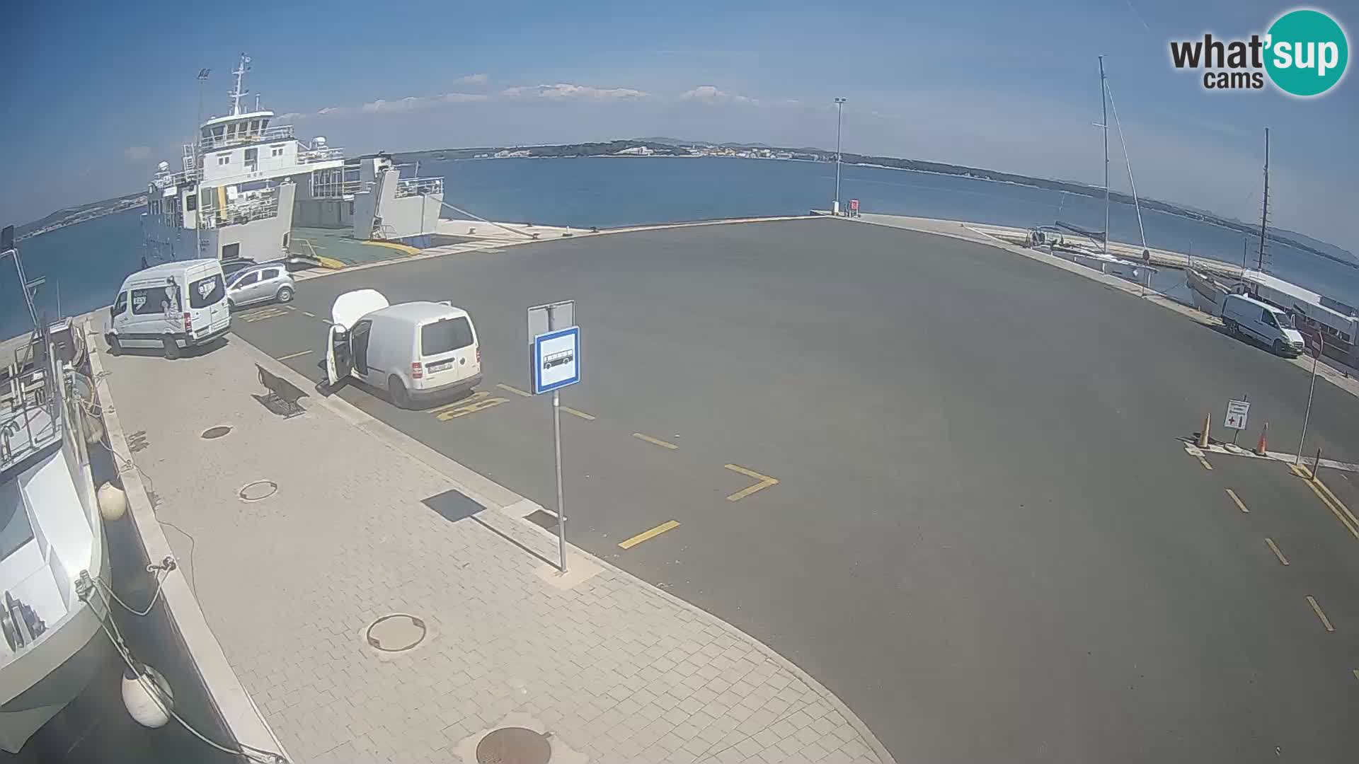 Tkon camera en vivo – Transportar – Dalmacia – Croacia