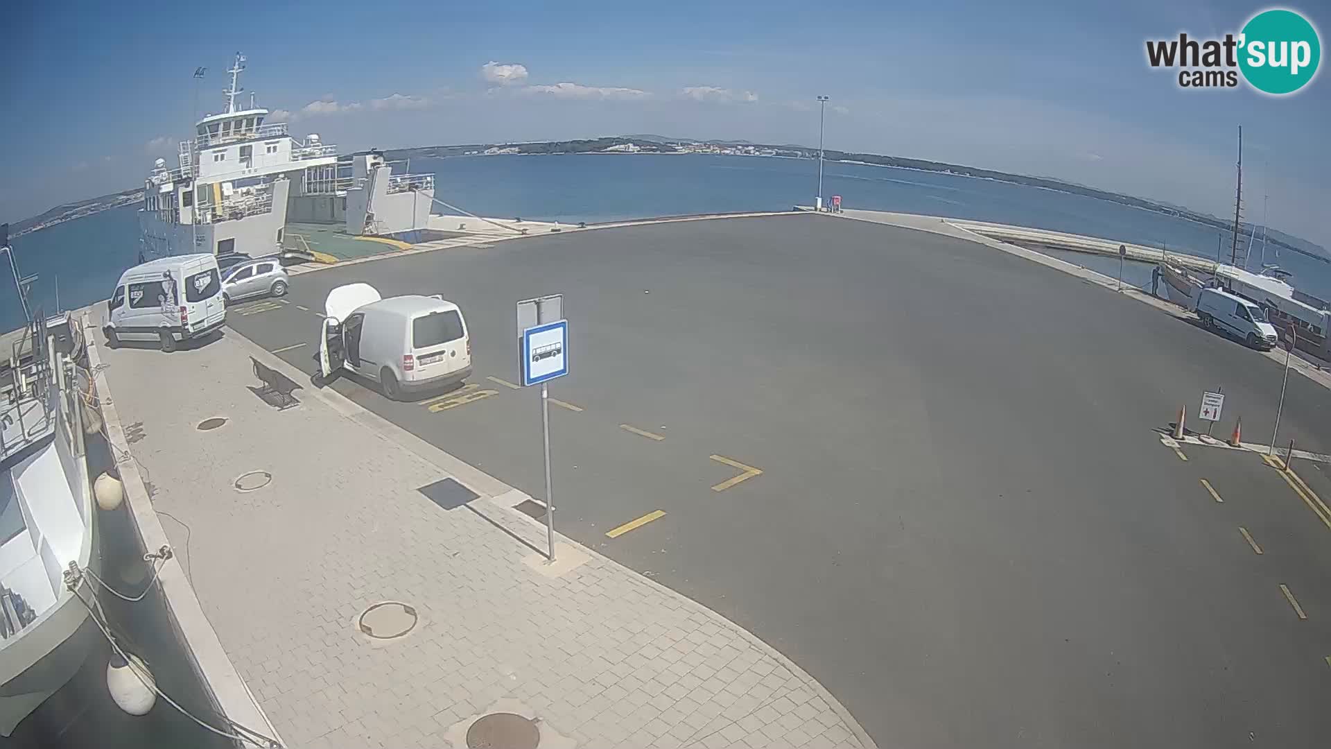 Tkon Live cam – Fähre – Dalmatien – Kroatien