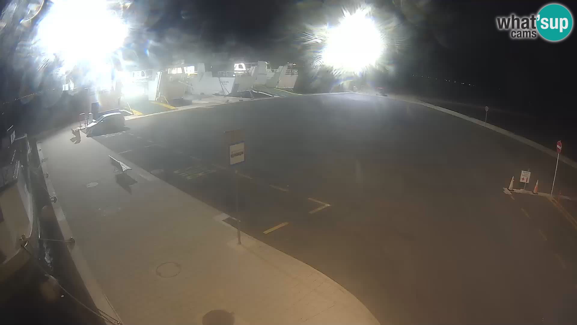 Tkon Live cam – ferry – Dalmatie – Croatie