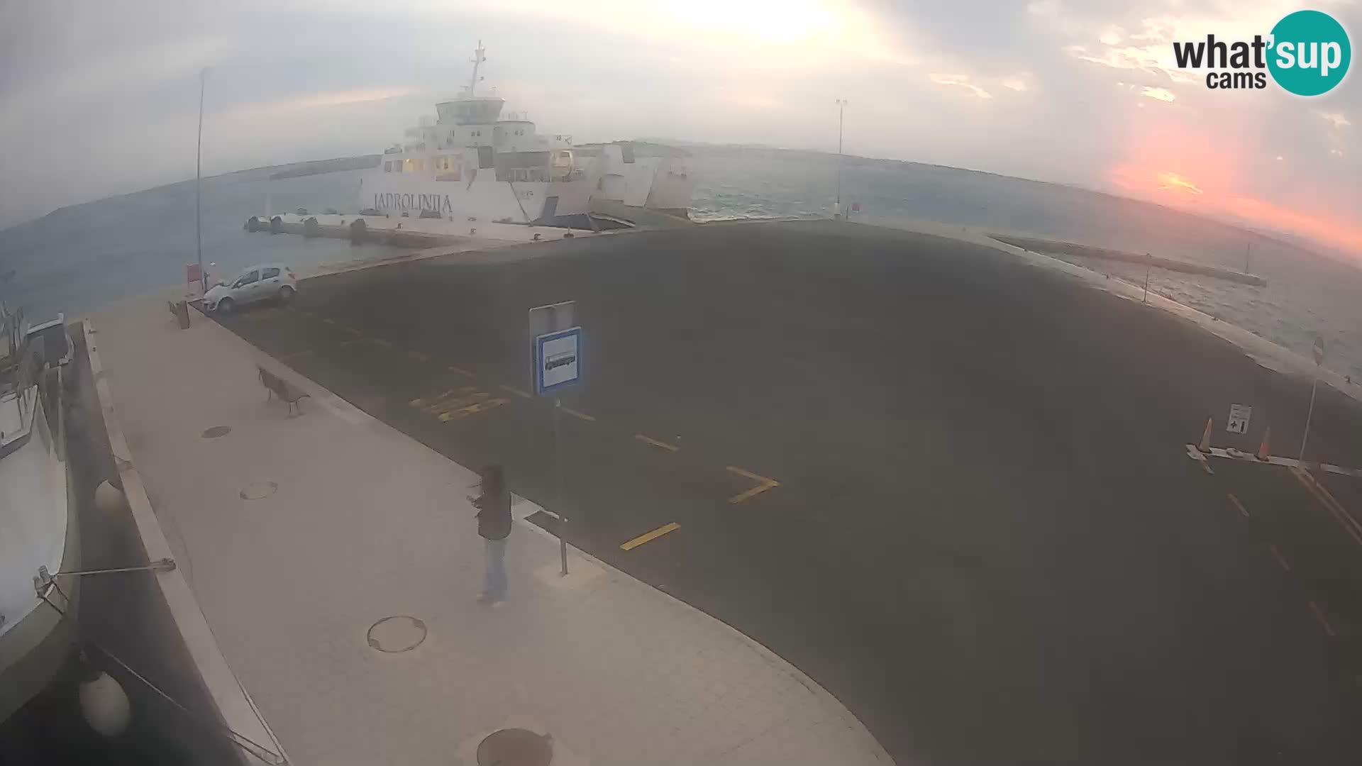 Tkon Live cam – Fähre – Dalmatien – Kroatien