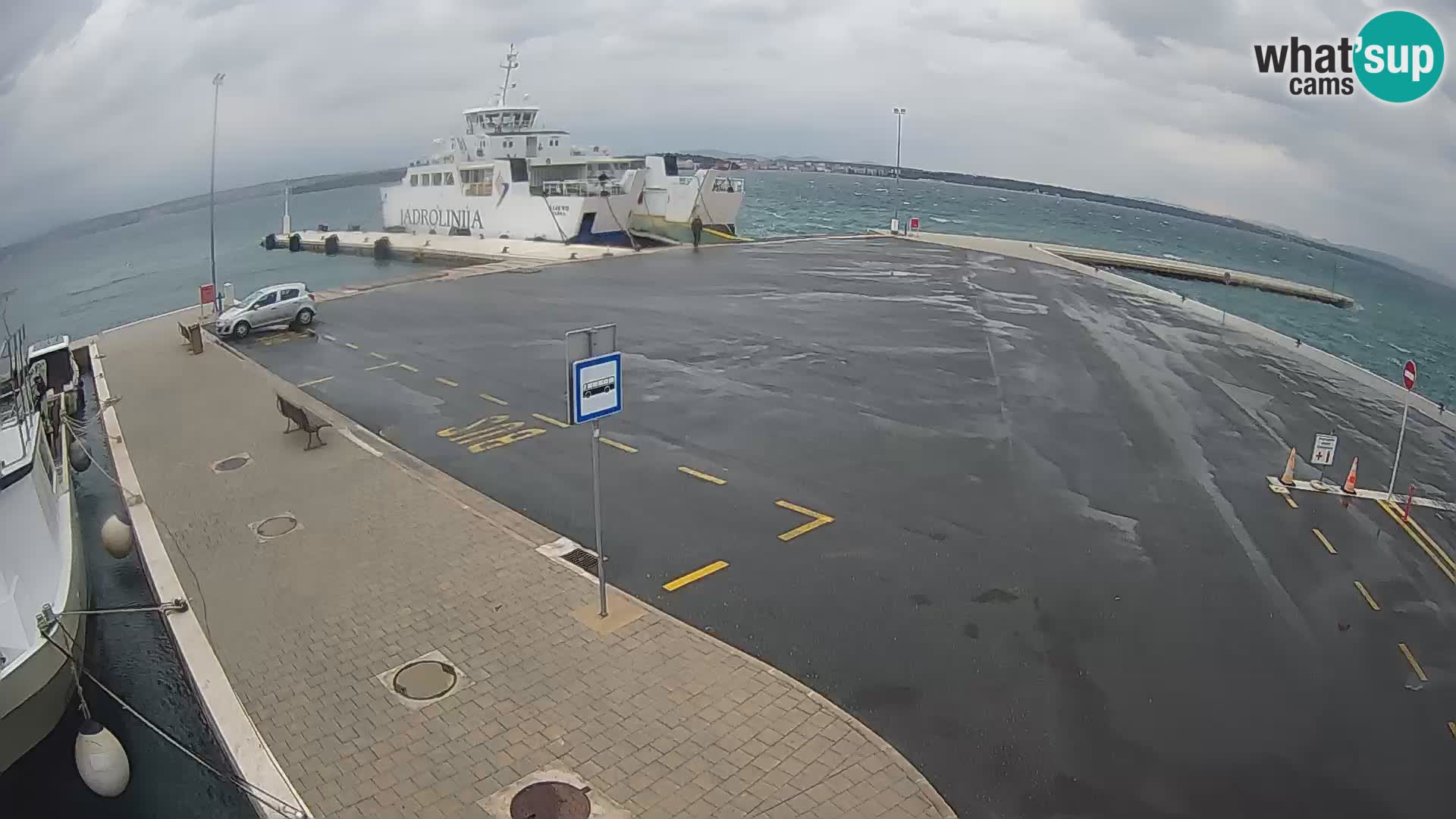 Tkon Live cam – traghetto – Dalmazia – Croazia