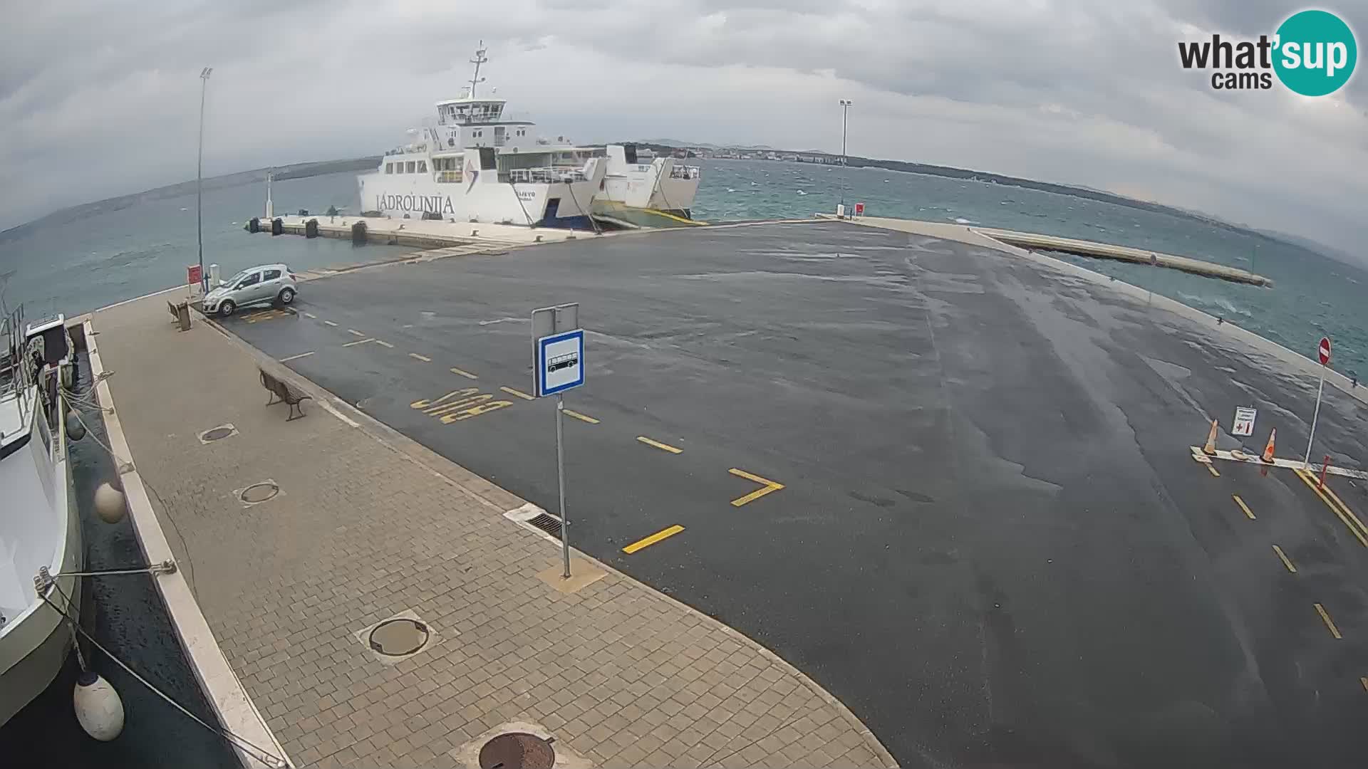 Tkon Live cam – traghetto – Dalmazia – Croazia