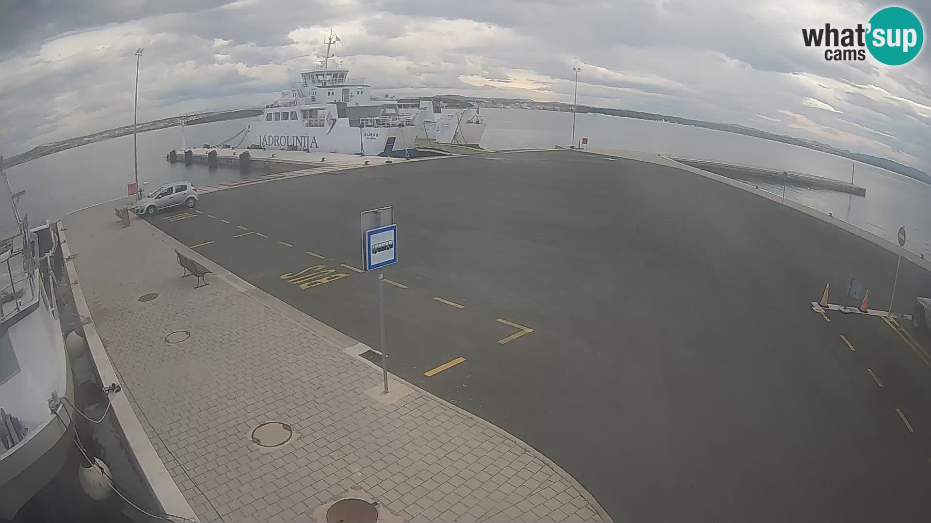 Tkon Live cam – Fähre – Dalmatien – Kroatien