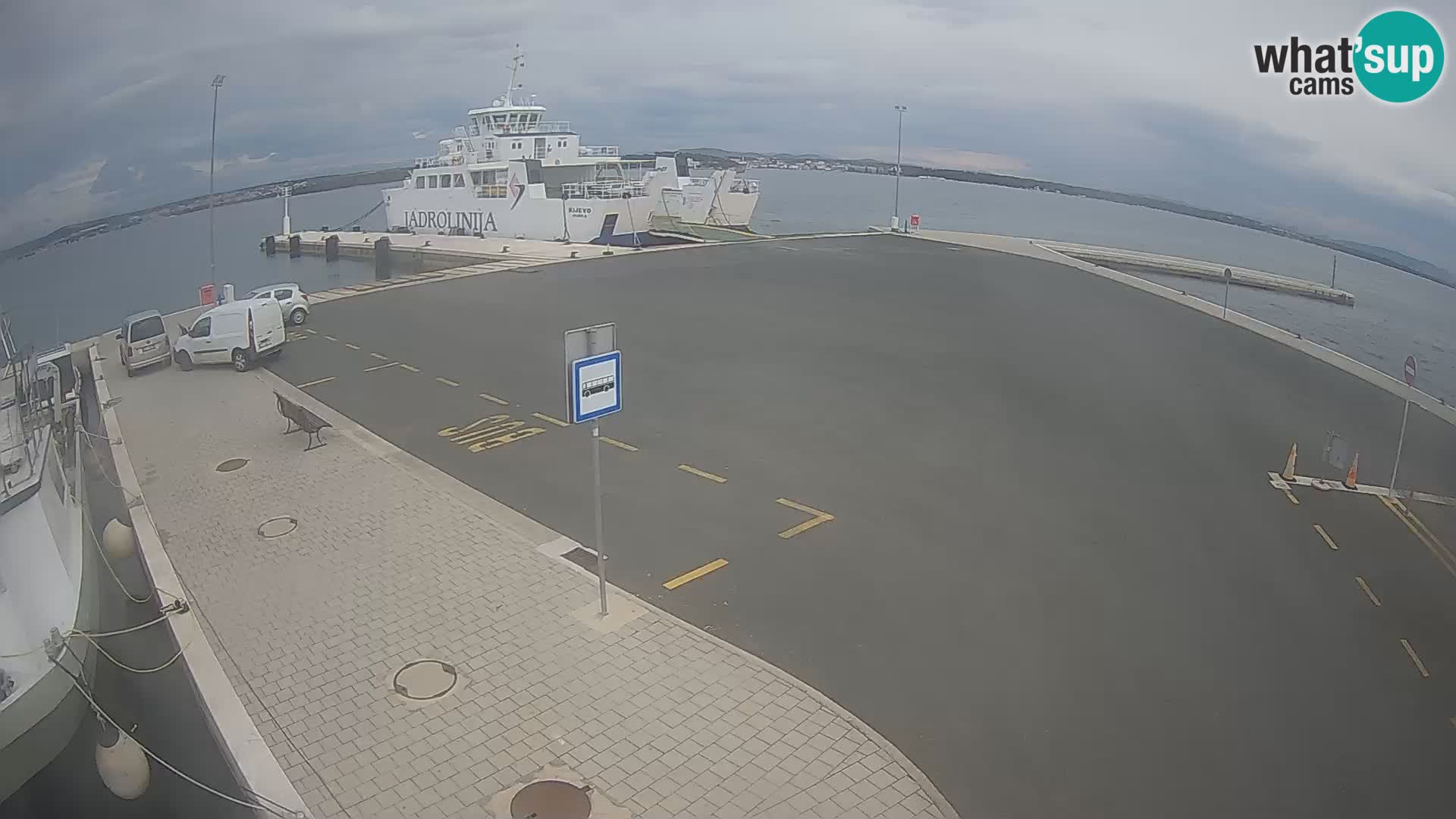 Tkon camera en vivo – Transportar – Dalmacia – Croacia